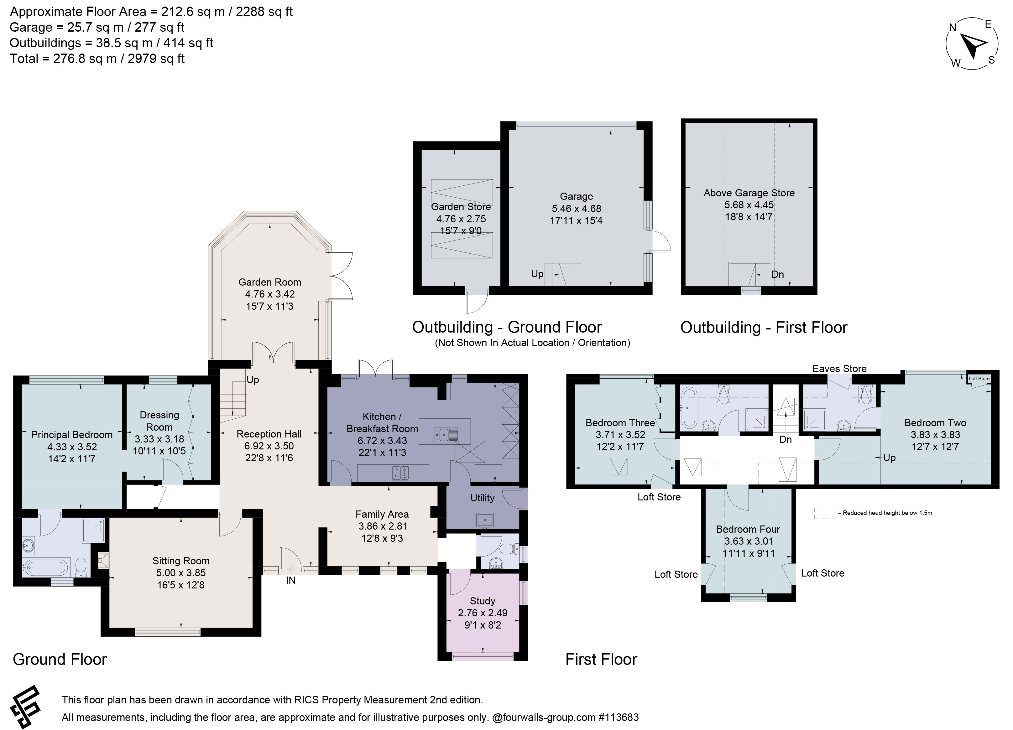 Stoneways,, Evesham Road, Worcestershire floorplan