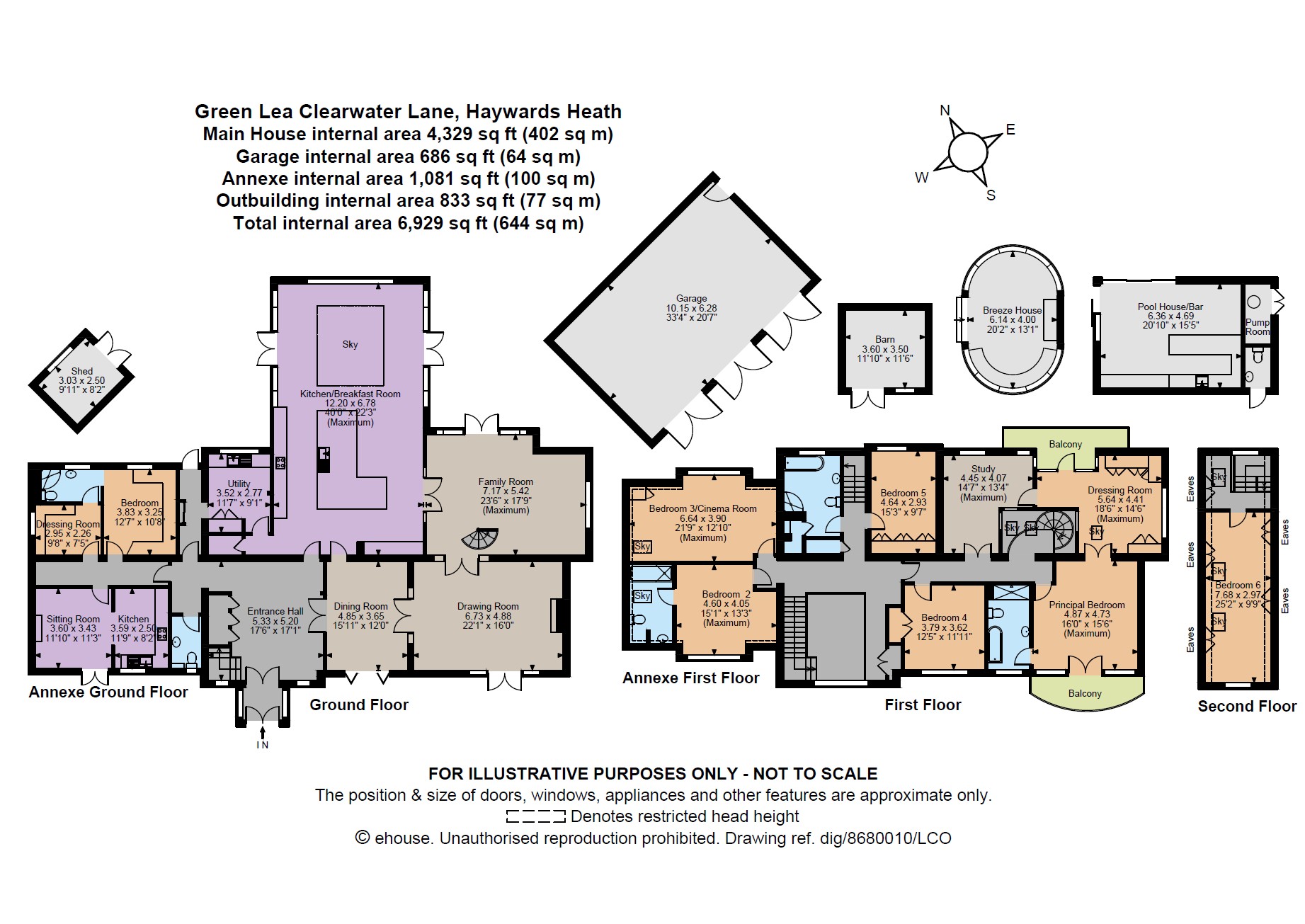 Green Lea,, Clearwater Lane, West Sussex floorplan