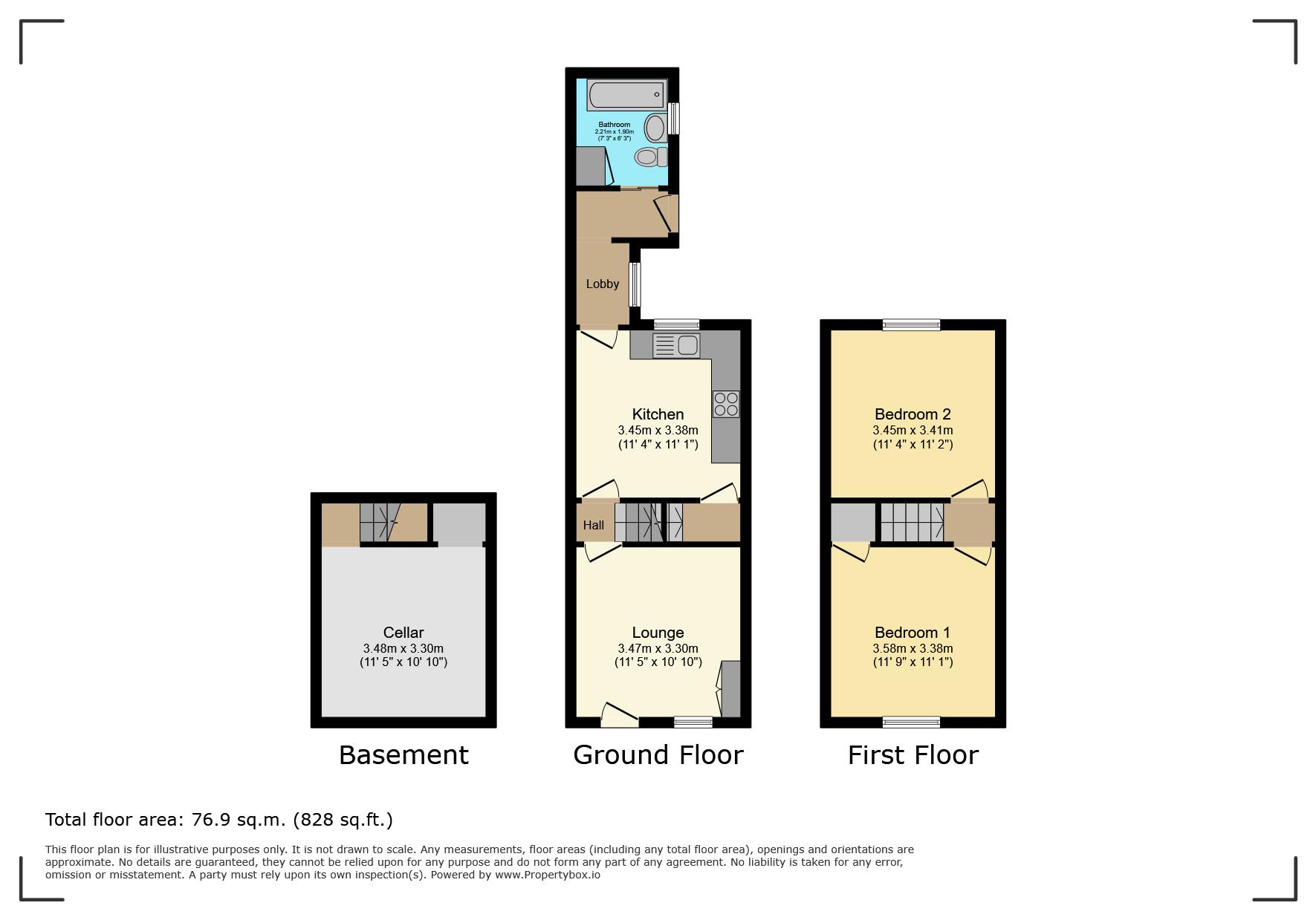 62, Wilson Street, LINCOLN floorplan