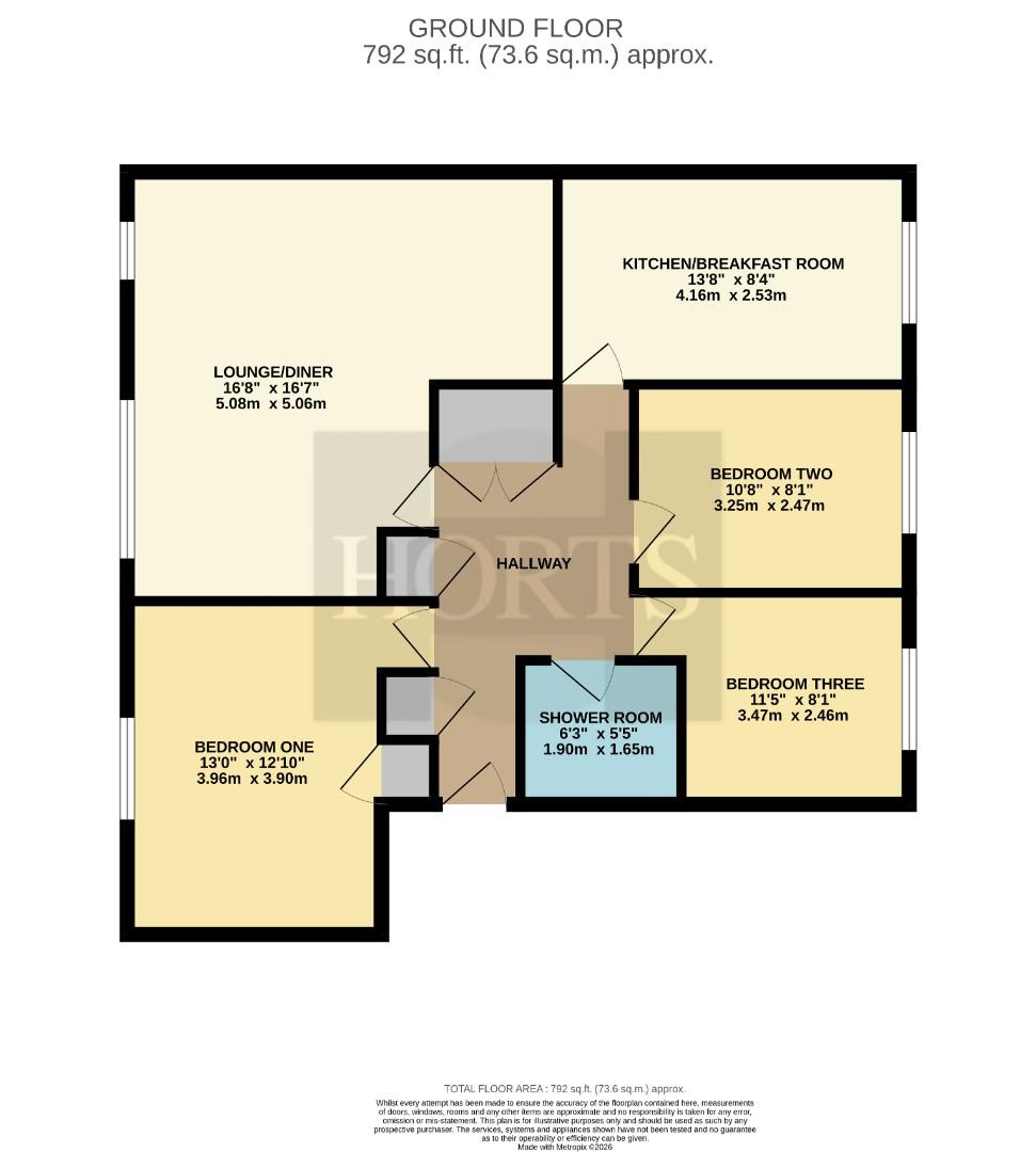 27, Cliftonville Court, NORTHAMPTON floorplan