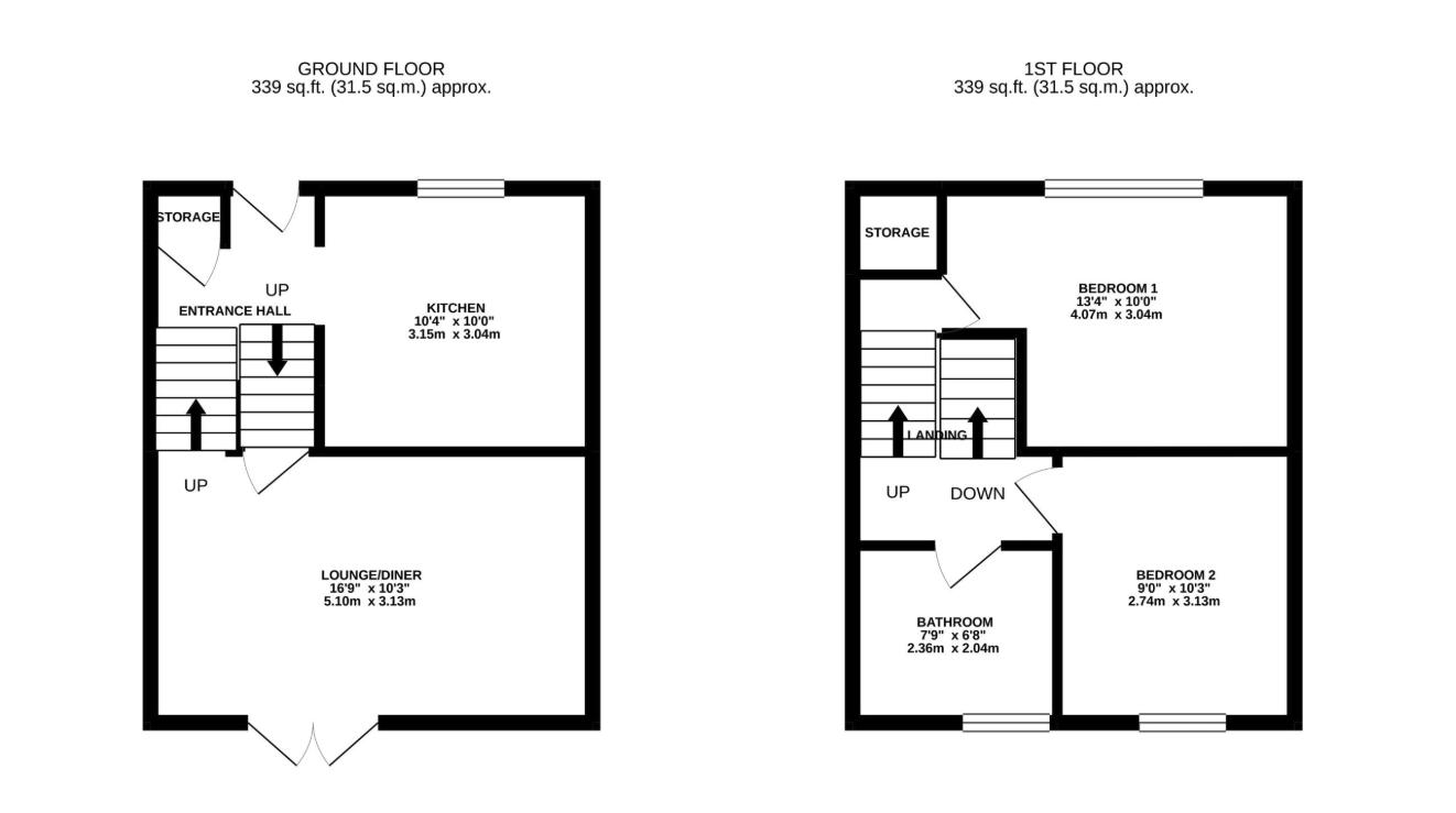 10, Challock Close, Plymouth floorplan