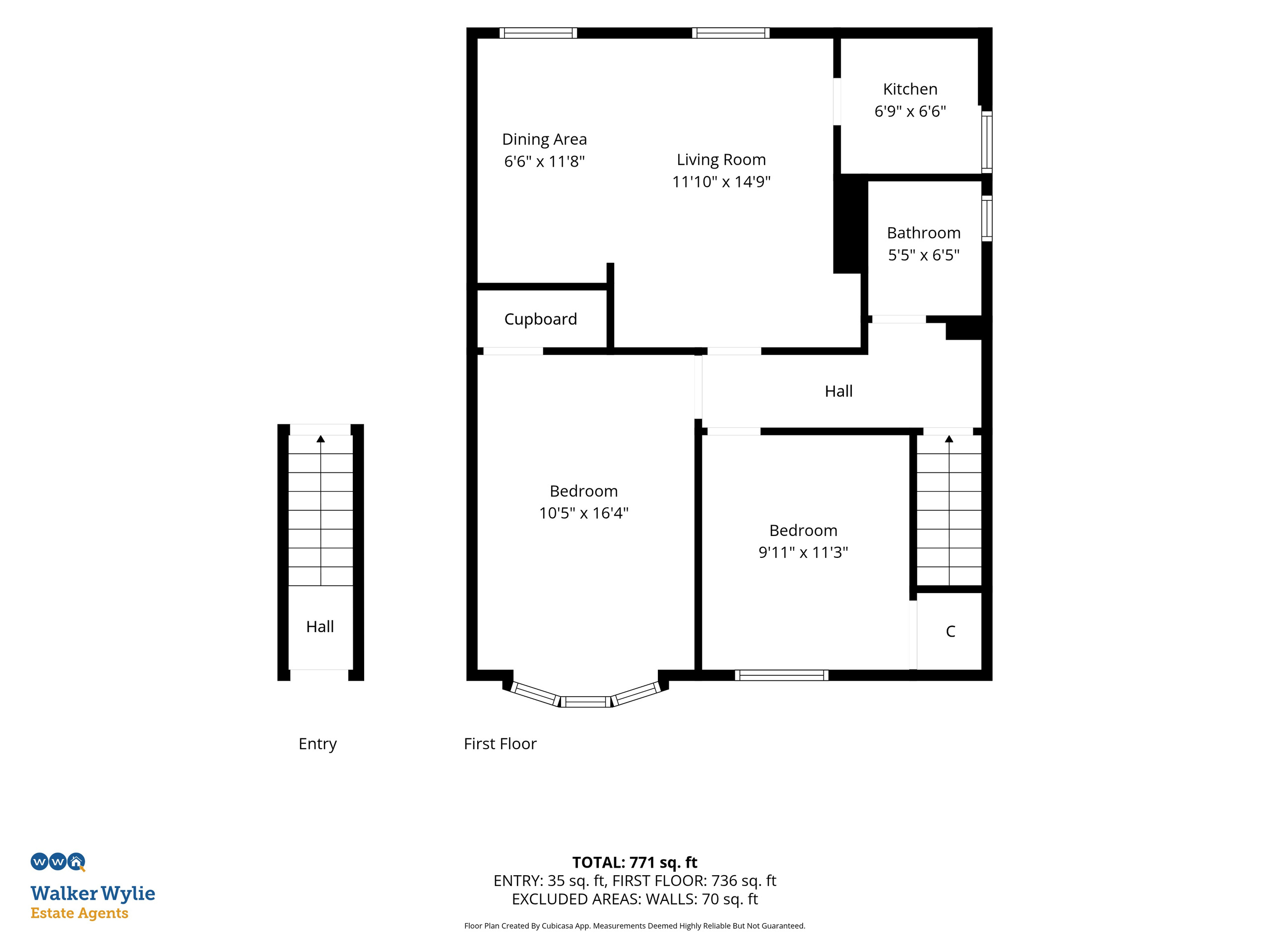79 Fintry Drive, Glasgow floorplan