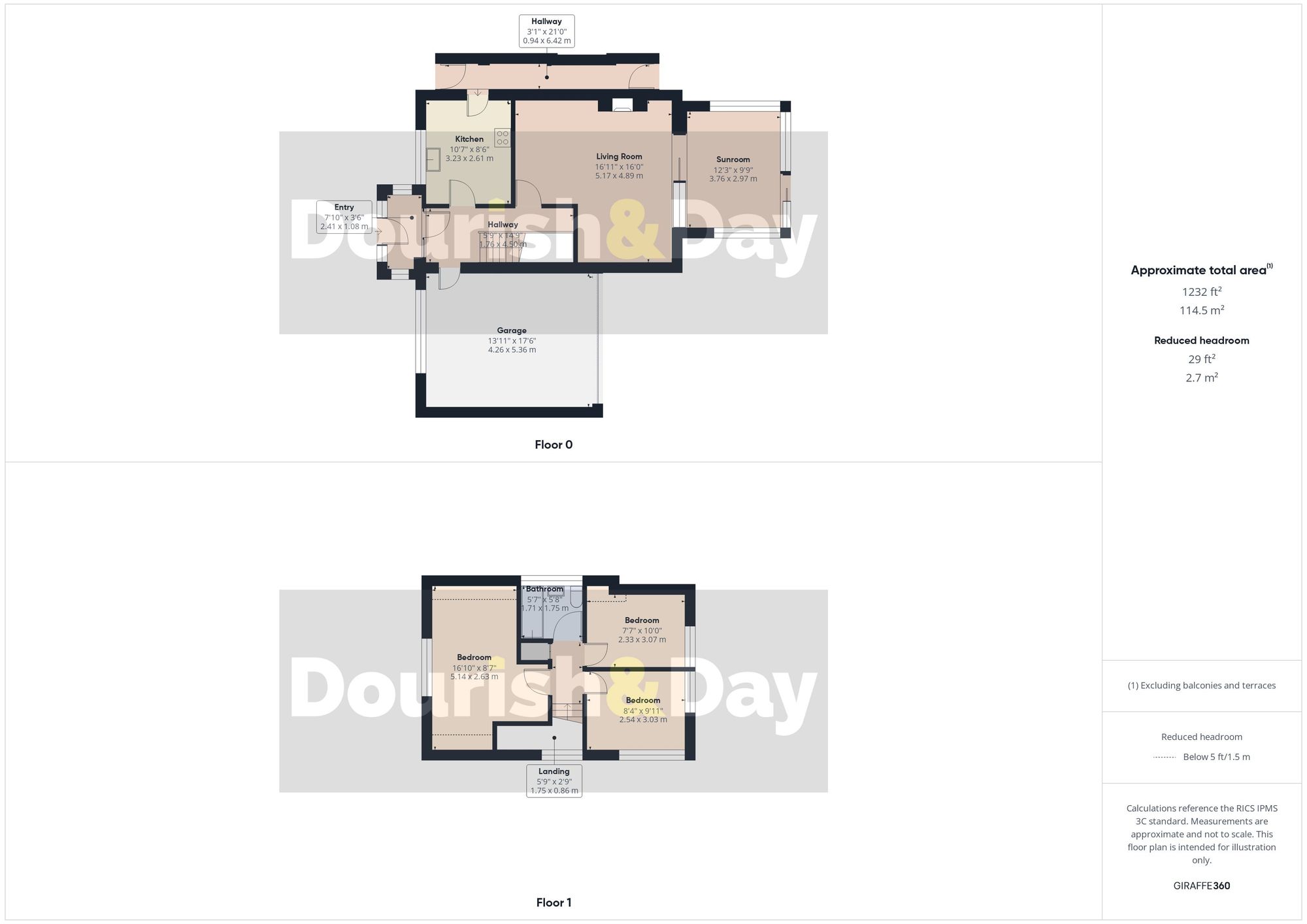 3 Corner Ways, Stafford floorplan