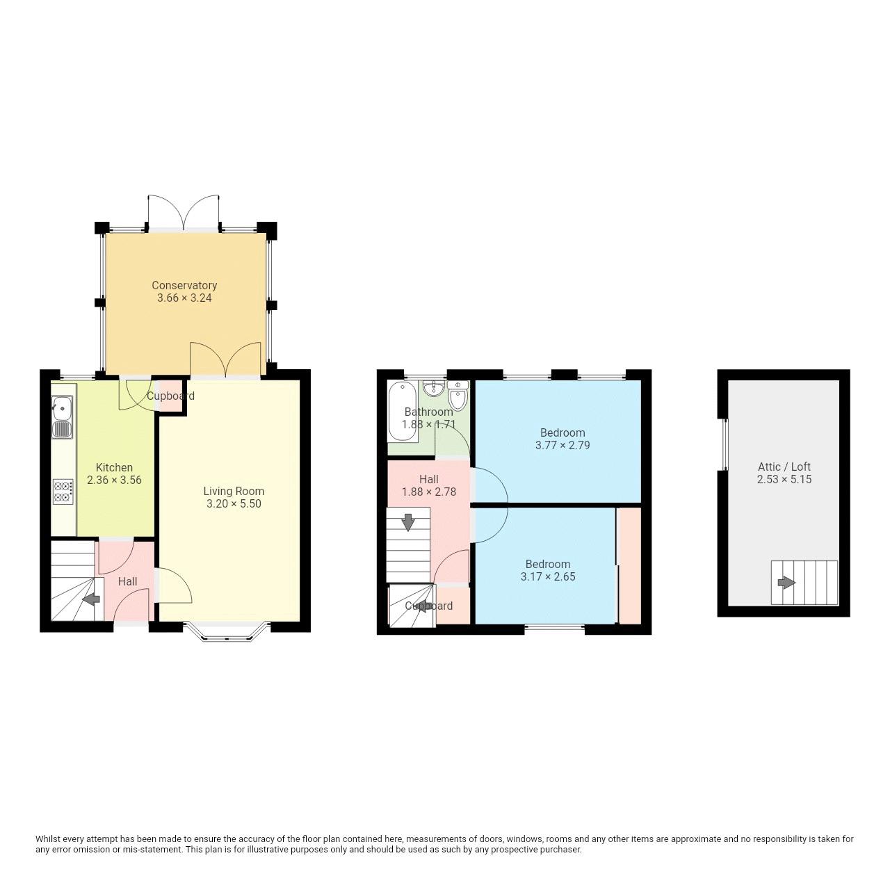 Rothesay Crescent, Coatbridge ML5, 2 bedroom terraced house for sale