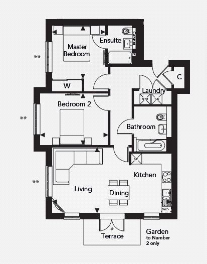 2 Bedrooms Flat for sale in Eldridge Park, Bell Foundry Lane, Wokingham RG40