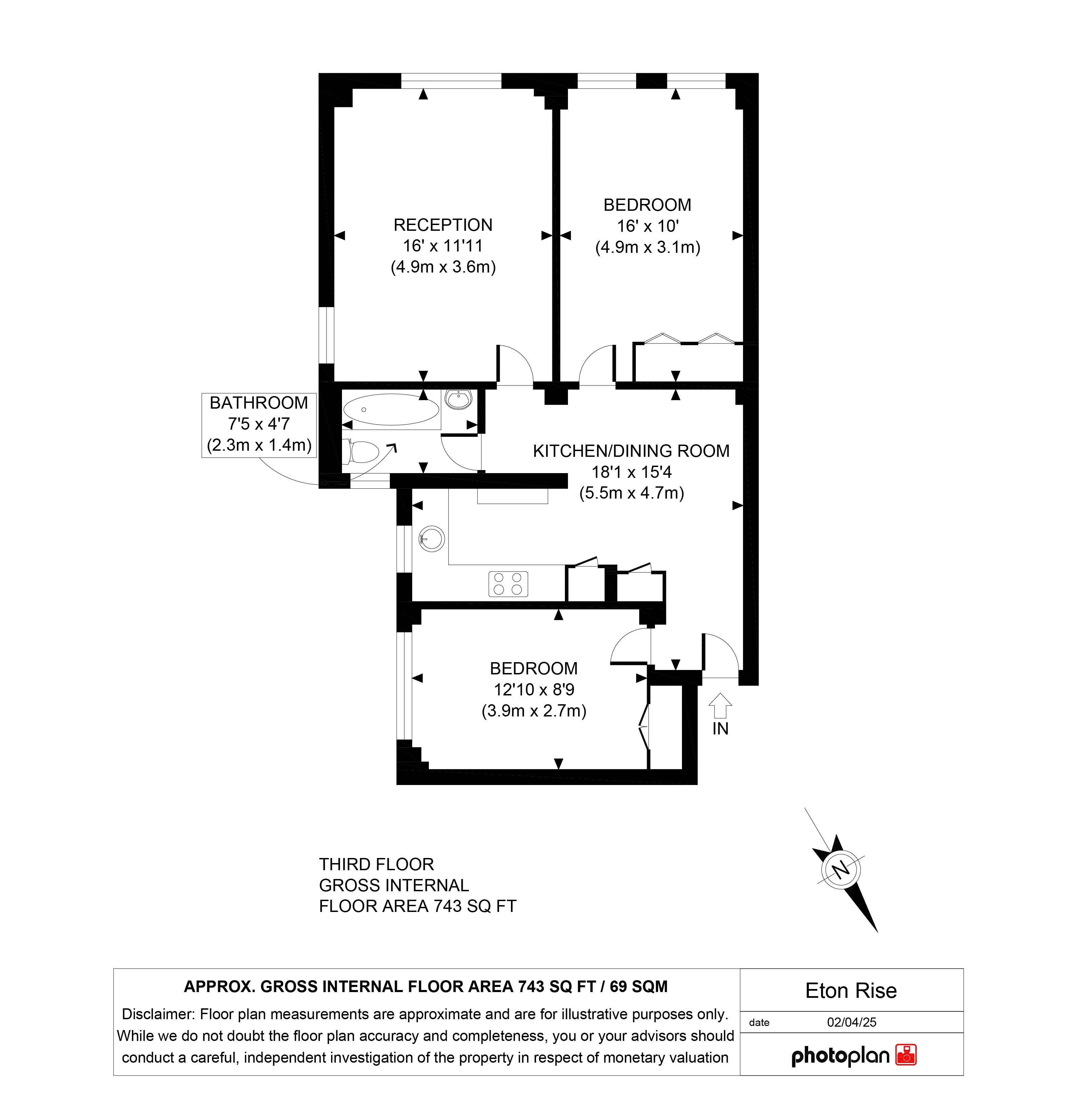 Eton College Road, Eton College Road NW3, Eton College Road NW3, Chalk Farm floorplan