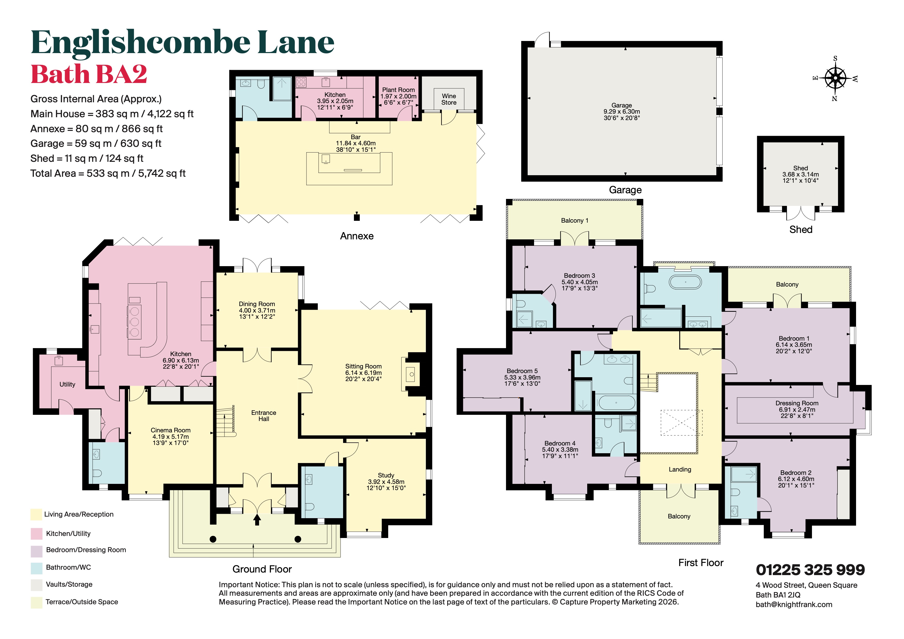 61A, Englishcombe Lane, Bath floorplan