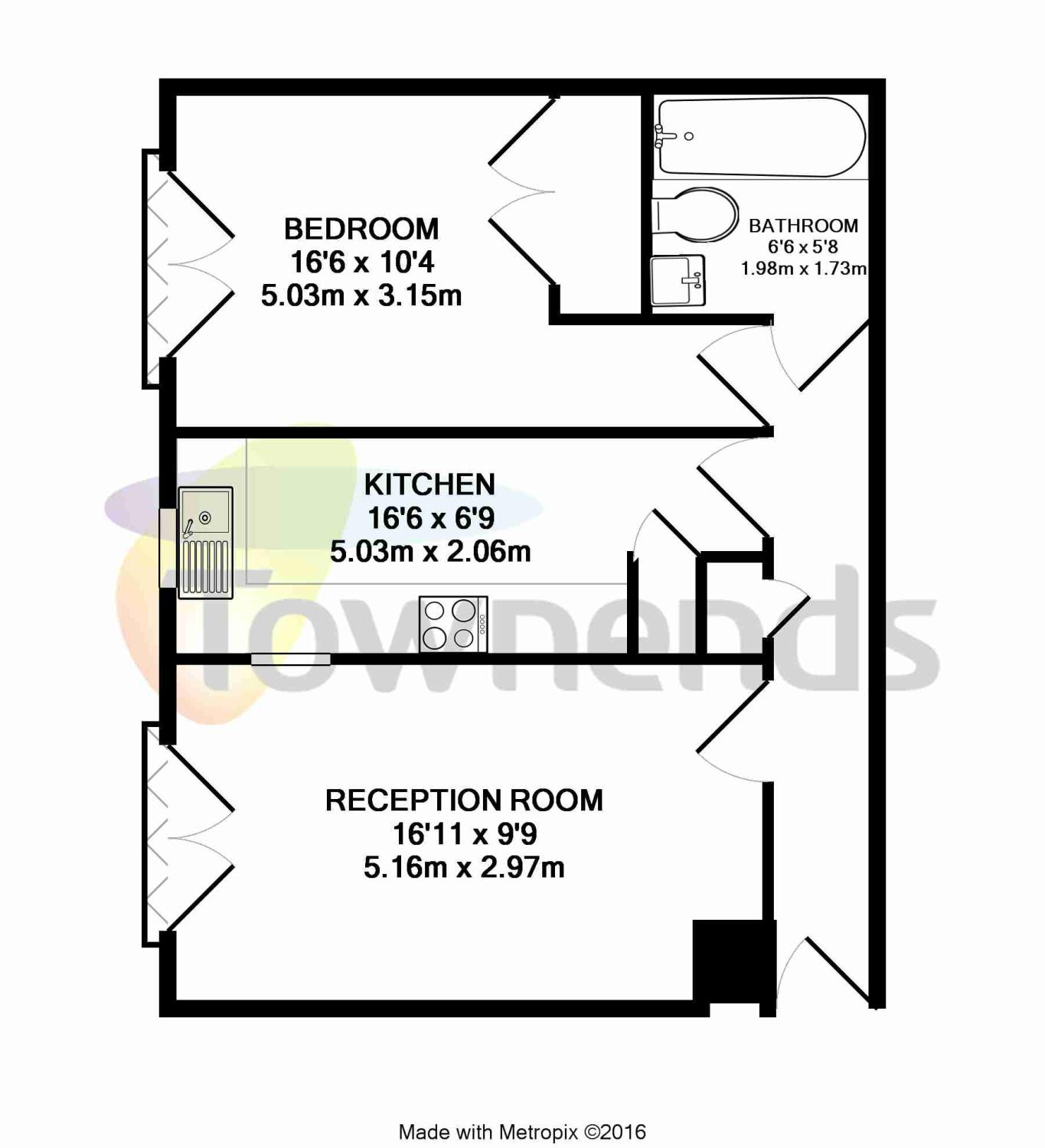 1 Bedrooms Flat to rent in Holland Gardens, Kew Bridge Road, Brentford TW8