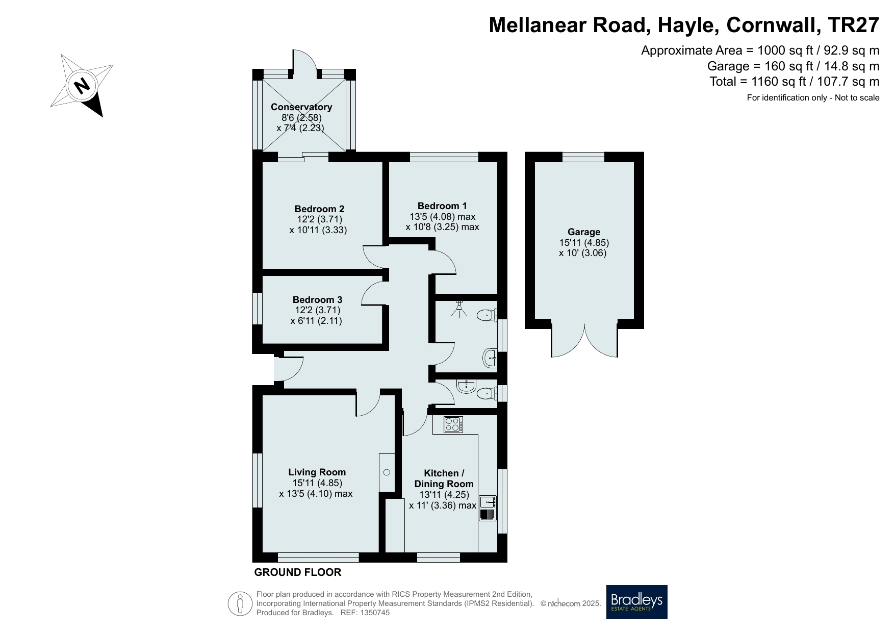 50, Mellanear Road, Cornwall floorplan