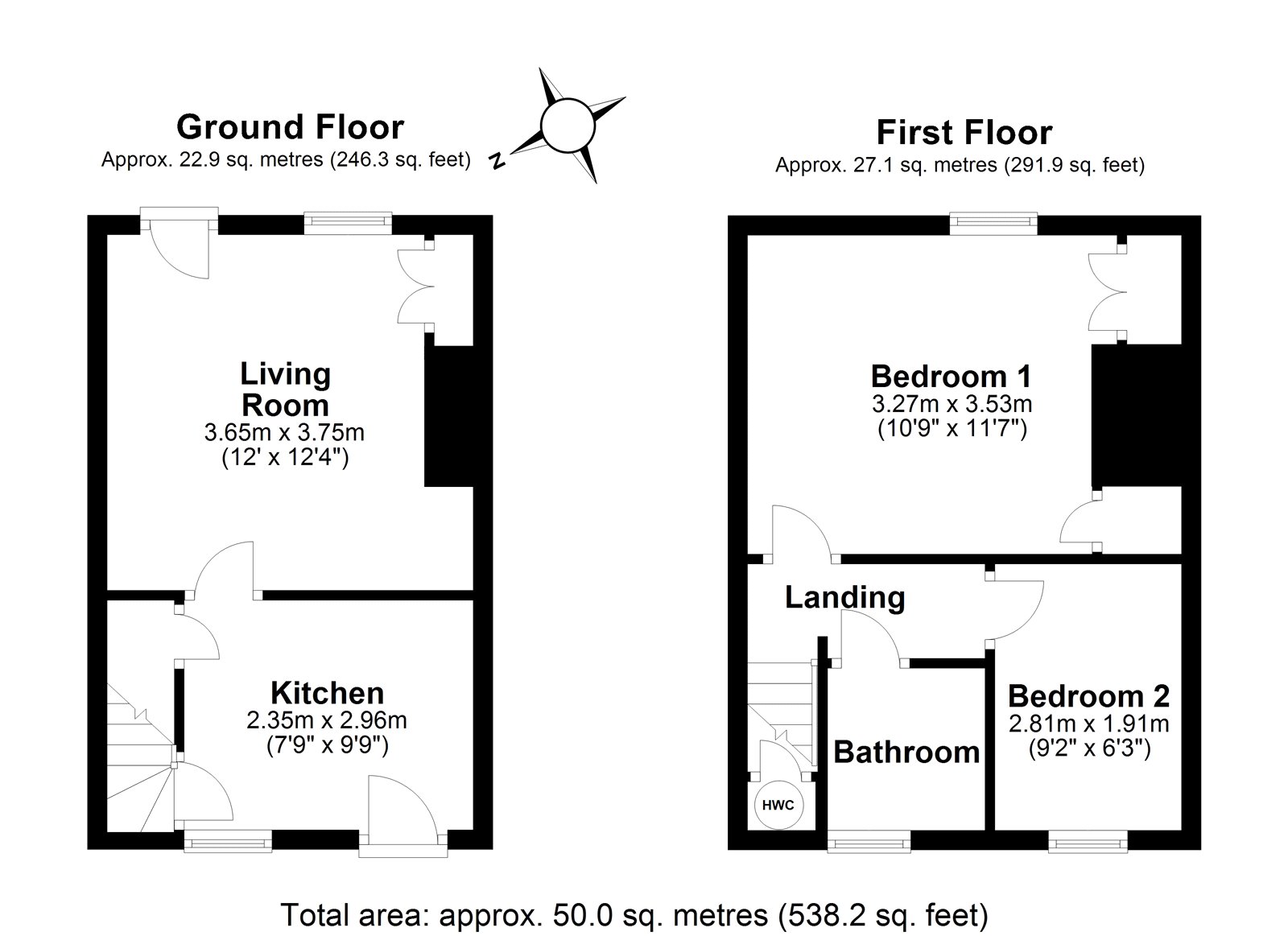 Southgate, Potterne Road, Devizes, Wiltshire SN10, 2 bedroom terraced