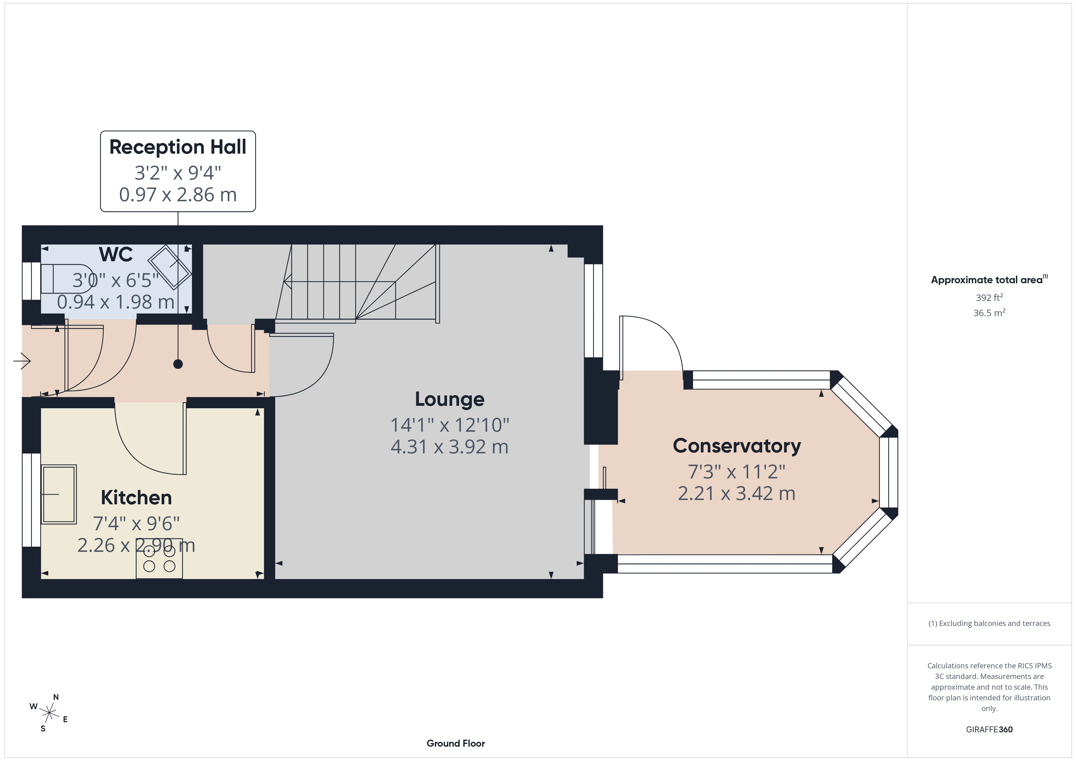 2, Aumbry Close, Market Drayton floorplan