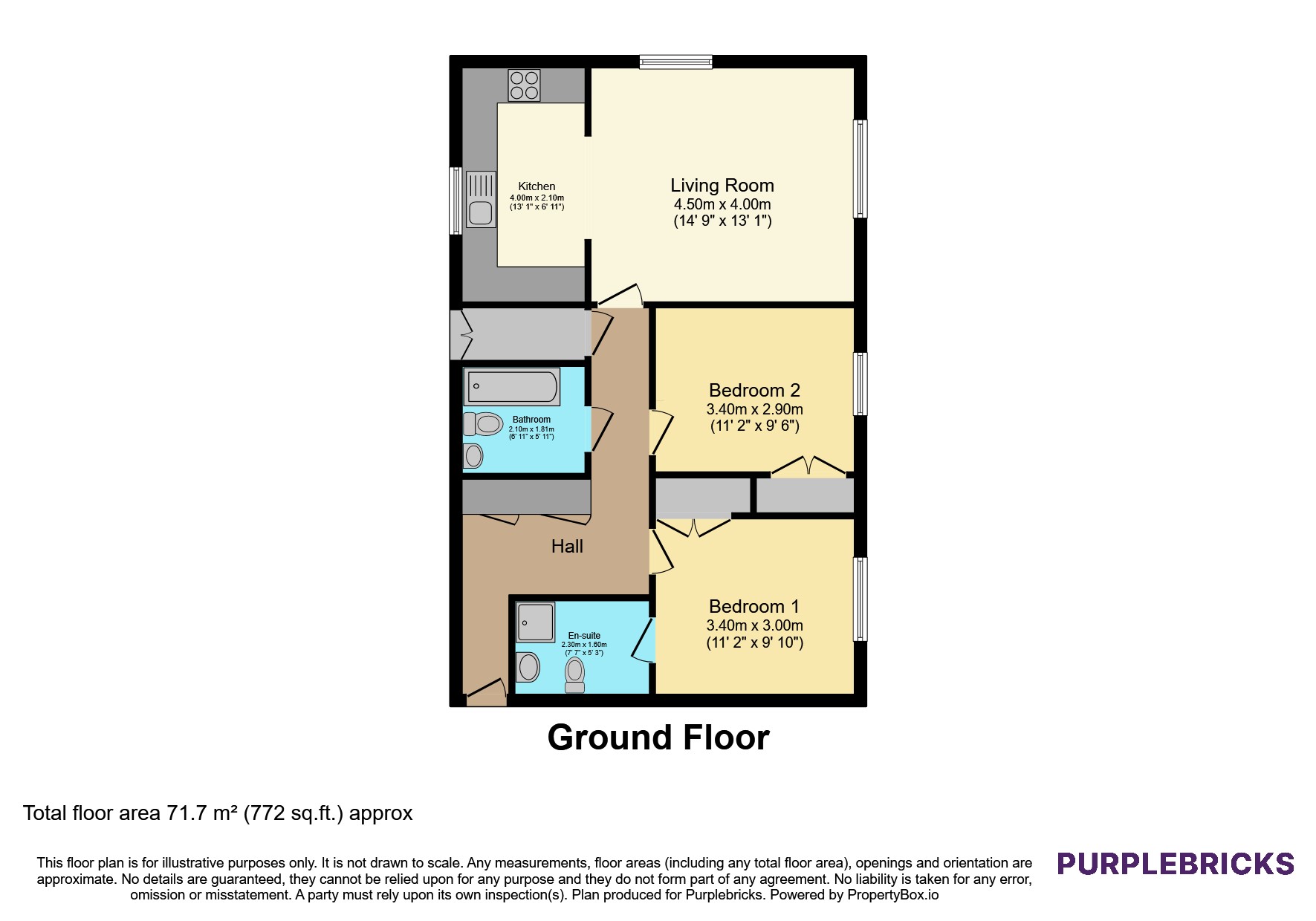 31, Caudale Court, Gamston, Nottingham floorplan