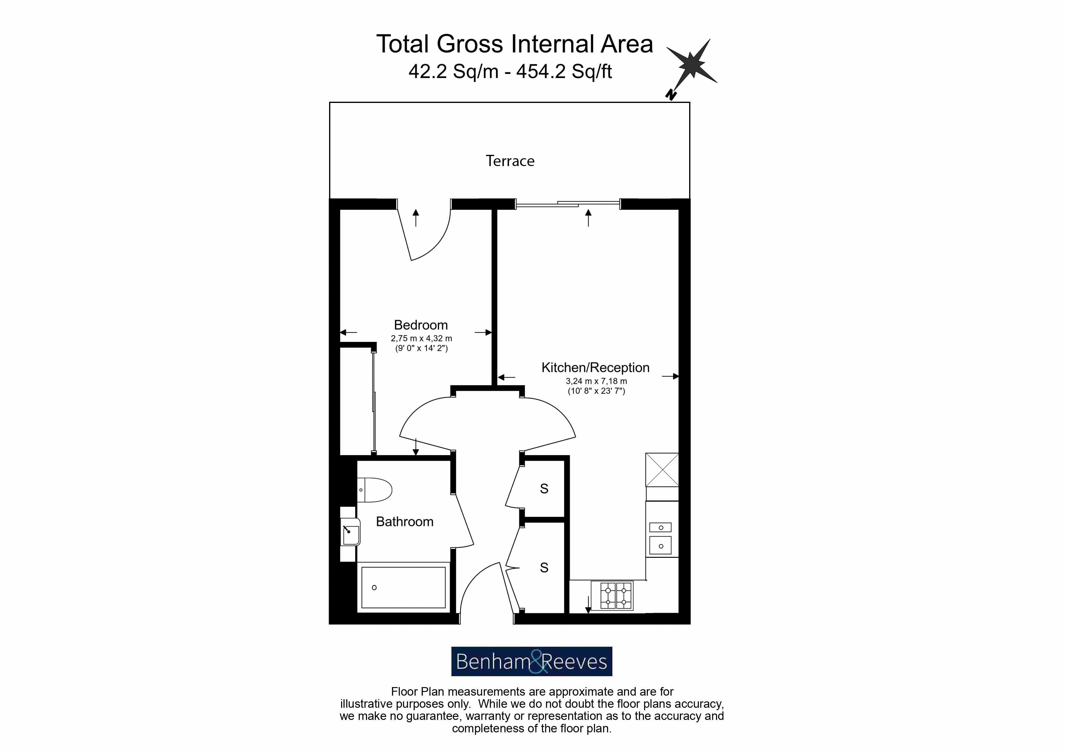 Flat 2, Sirius House,, Seafarer Way, Surrey Quays floorplan