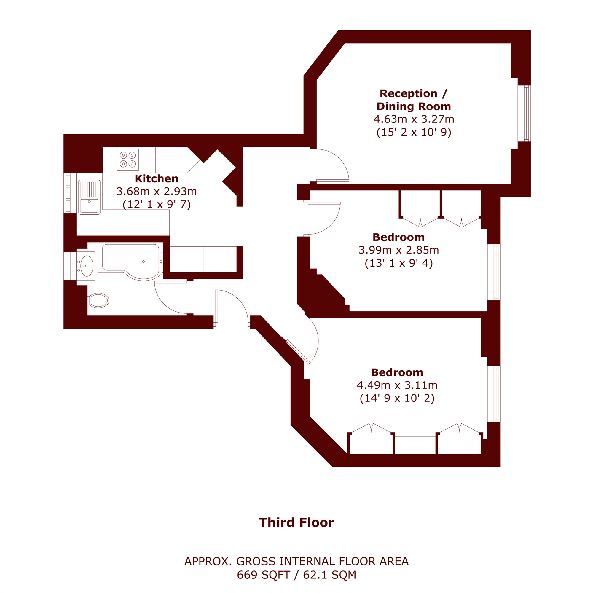 Grove End House, London floorplan