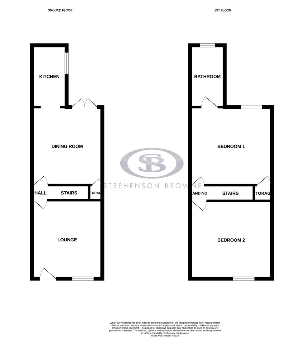 Chambers Street, Crewe floorplan
