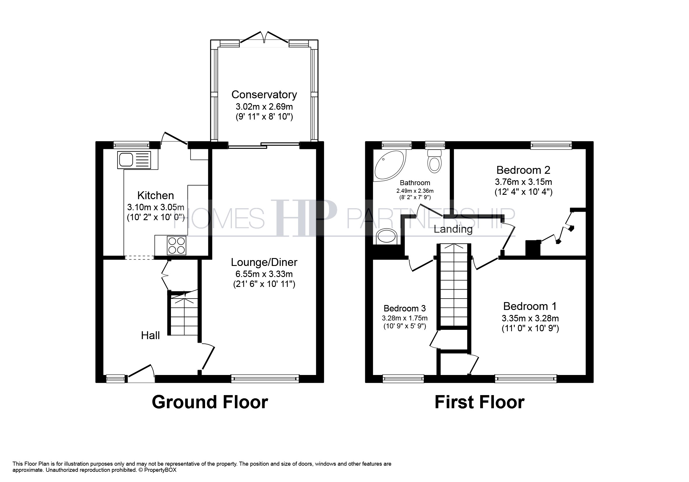 3 Bedrooms Terraced house for sale in Swallow Road, Crawley RH11