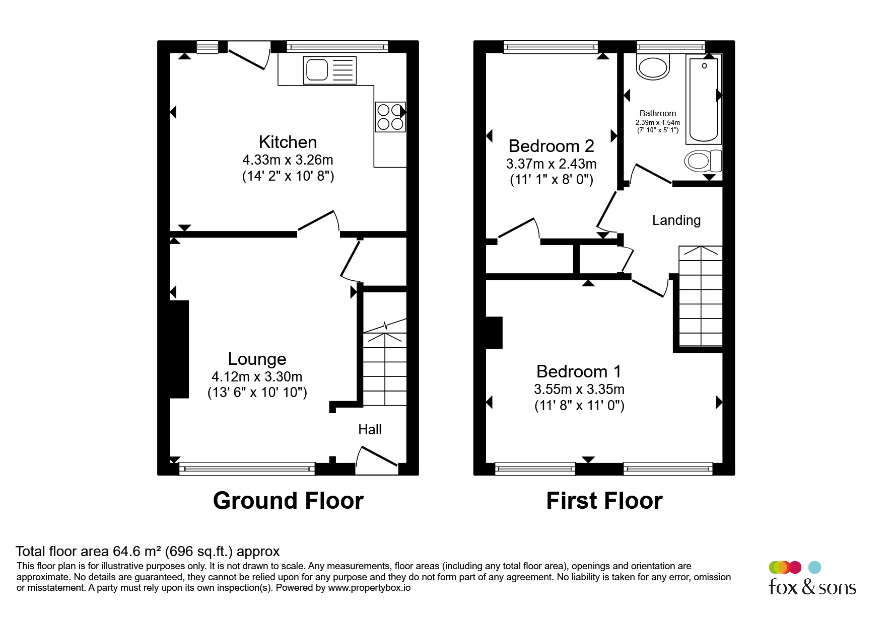 3, Hayley Road, LANCING floorplan