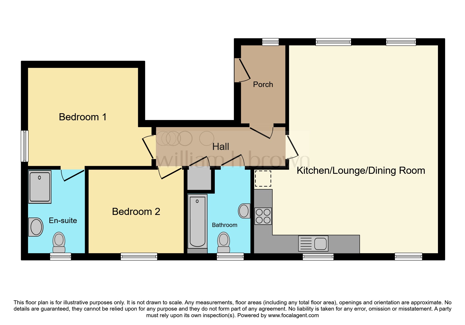 Apartment 4, Castlegate, Church Street, Doncaster floorplan