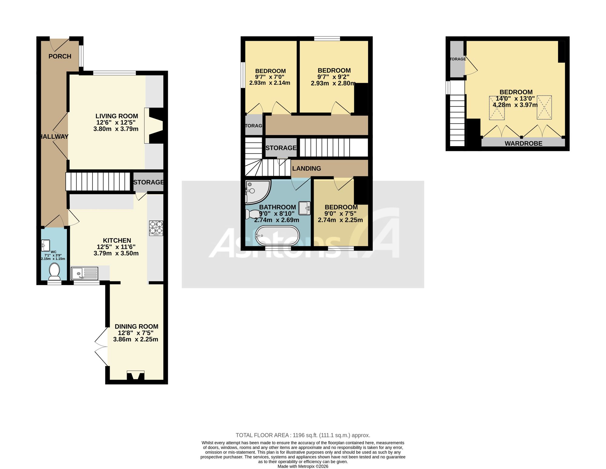 497 Warrington Road, Wigan floorplan