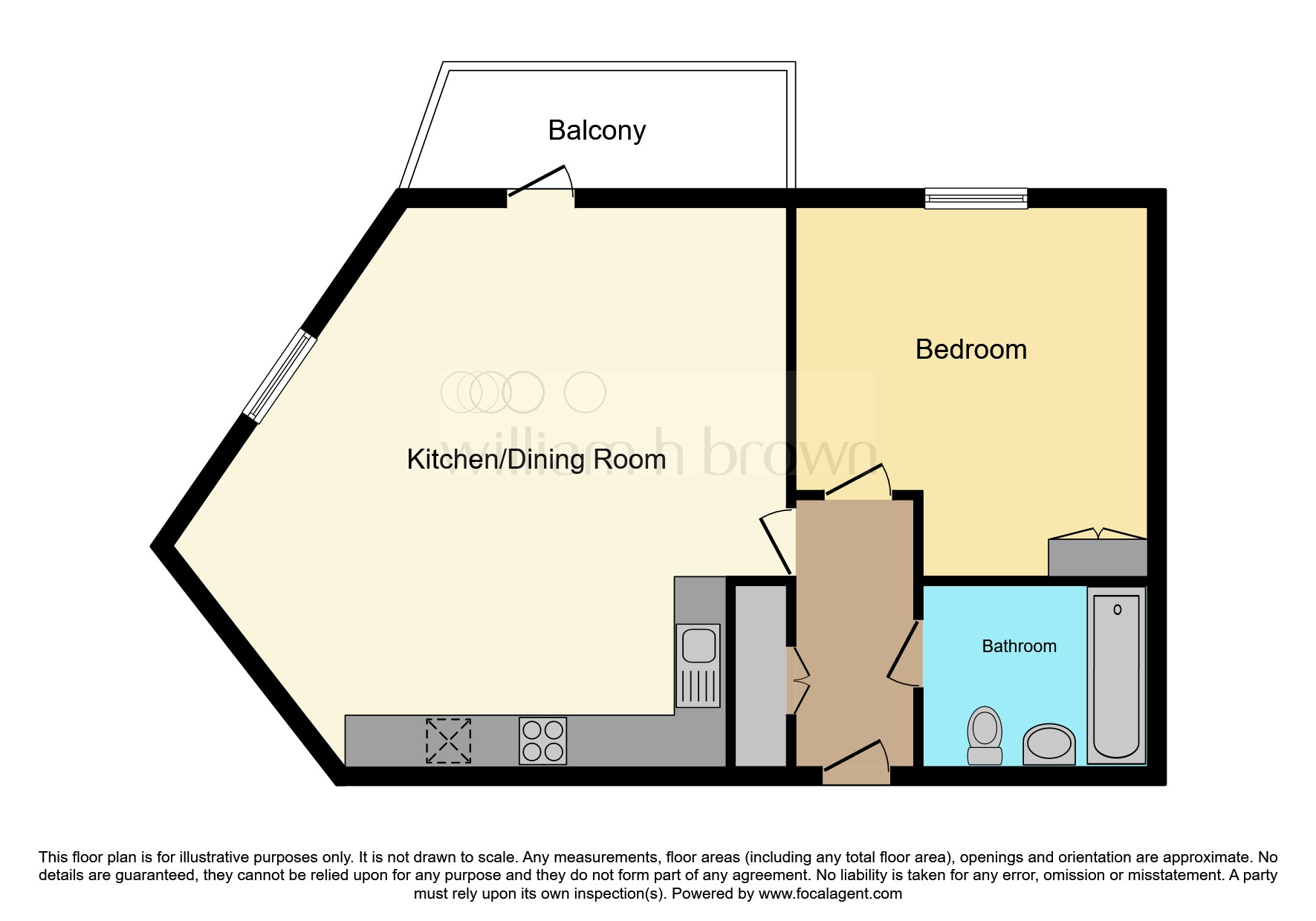 Flat 12, Daisy Court, Jackdaw Close, Romford floorplan