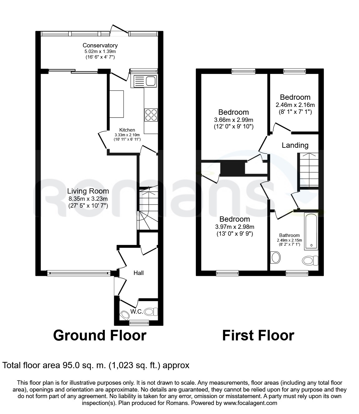 3 Bedrooms End terrace house to rent in Woodlands, Fleet GU51