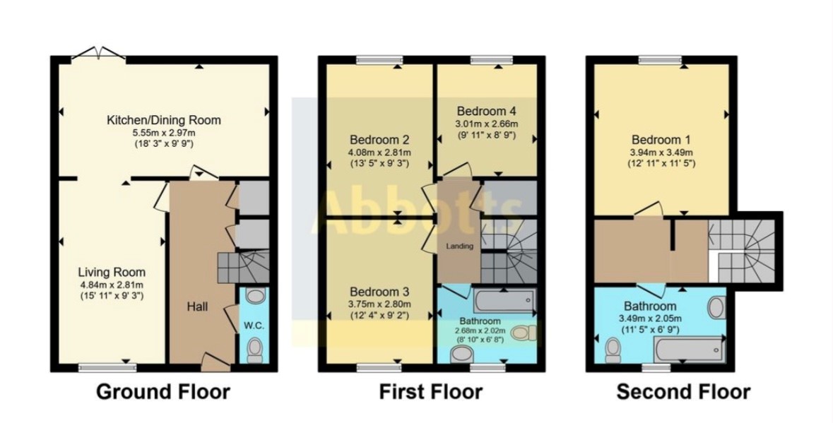 11a, Aspal Lane, BURY ST. EDMUNDS floorplan