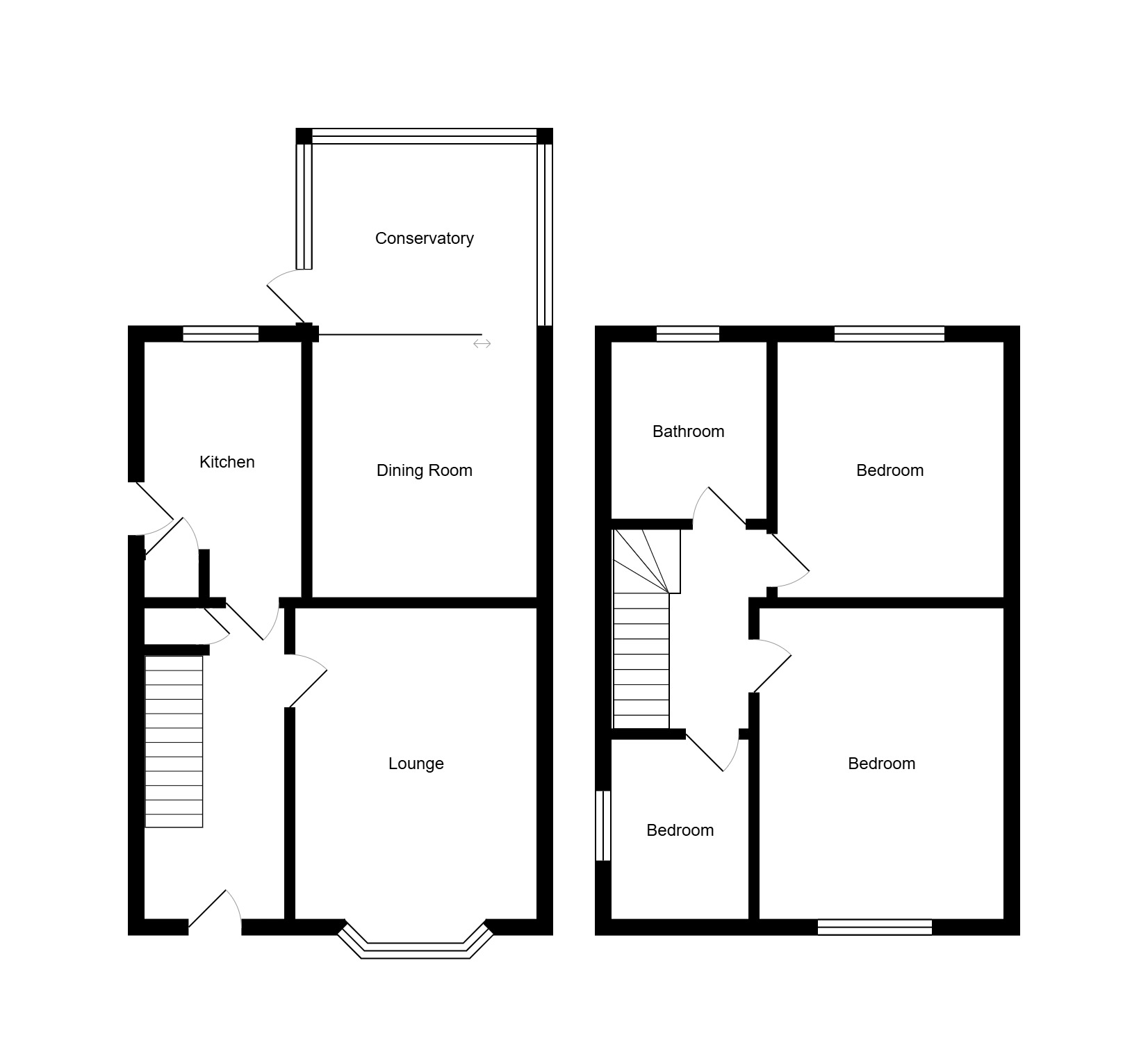 46, Woodside Drive, Bradford floorplan