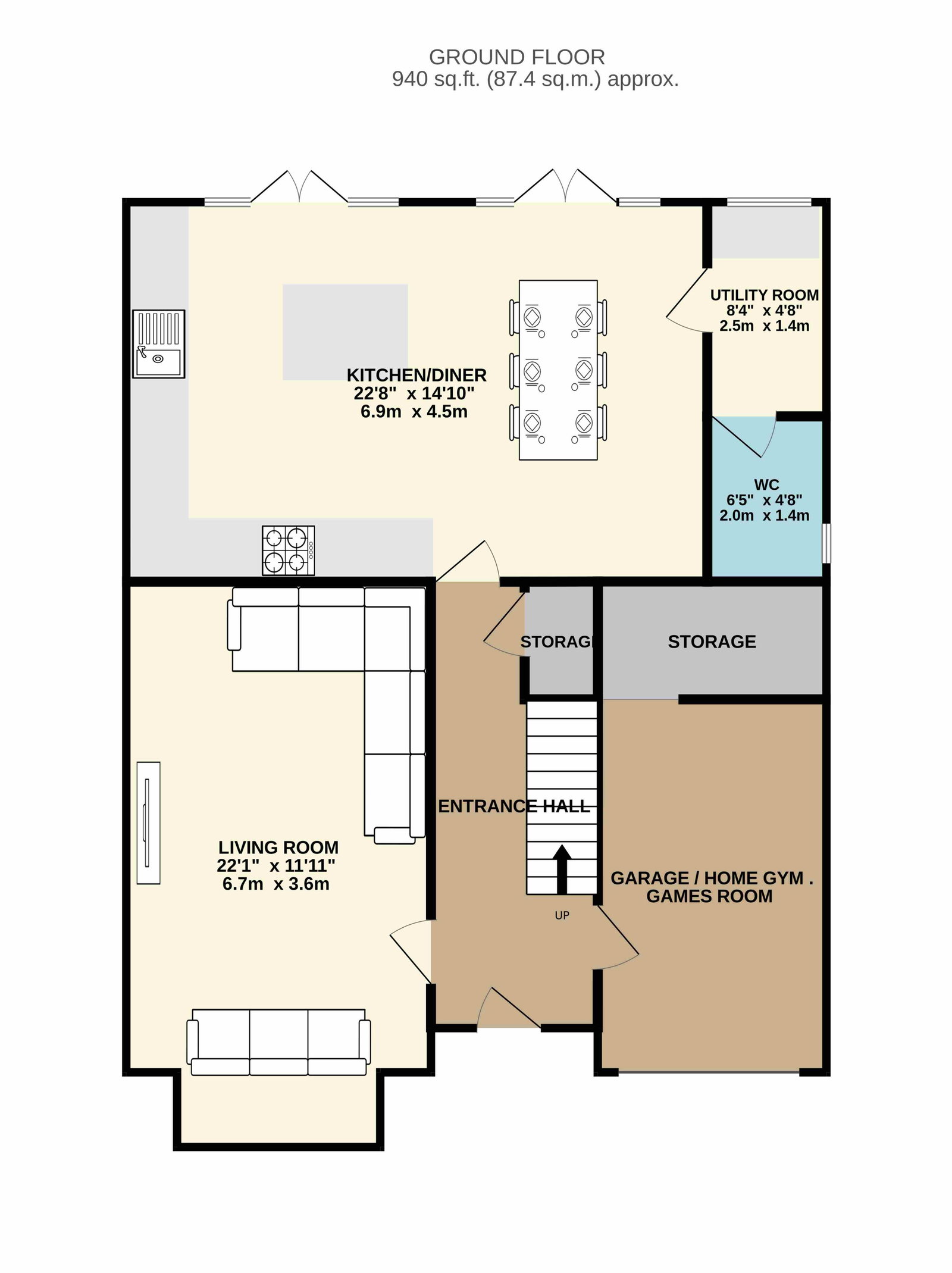 17, Blackthorn Road, Stockport floorplan