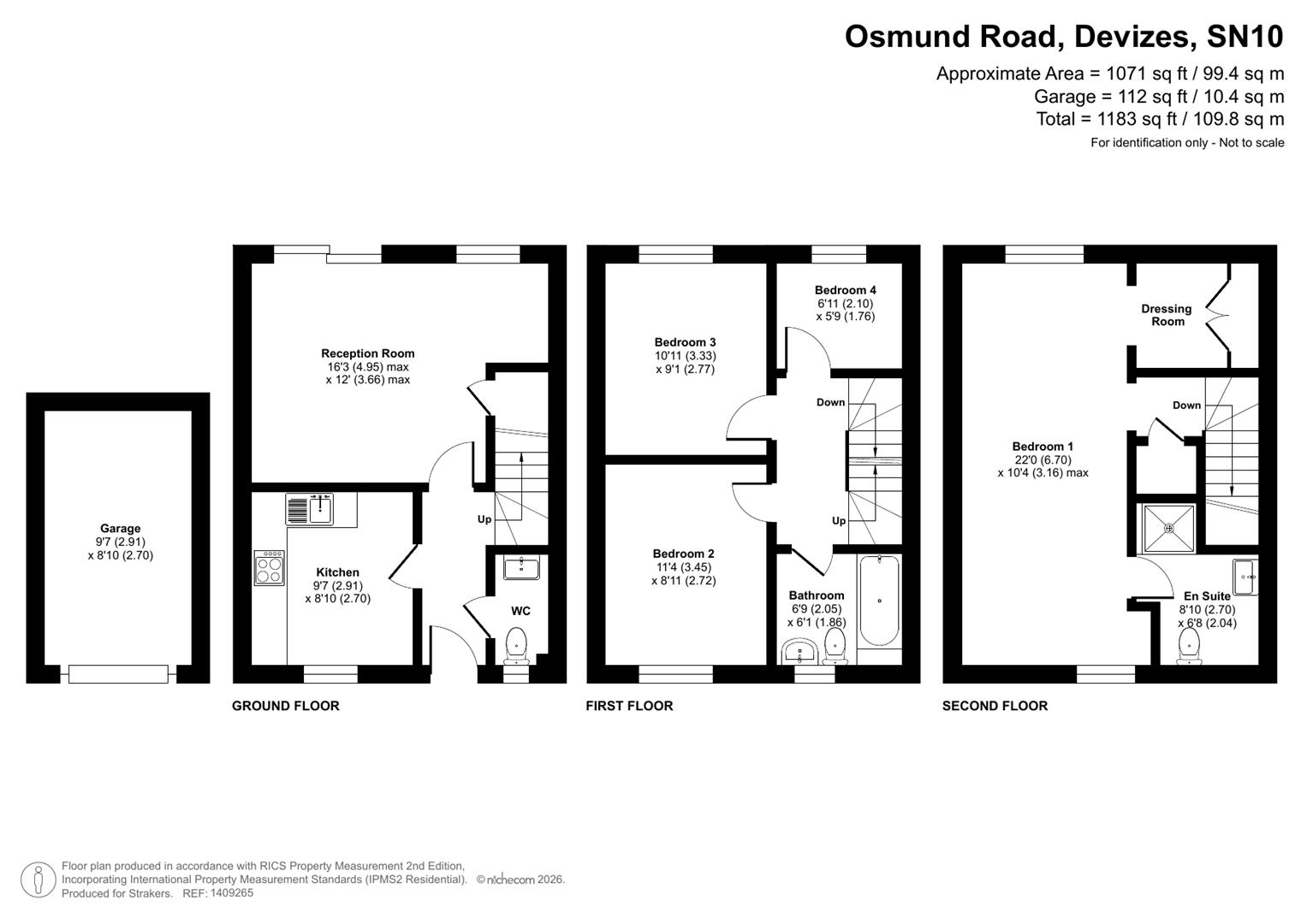 29, Osmund Road, Devizes floorplan