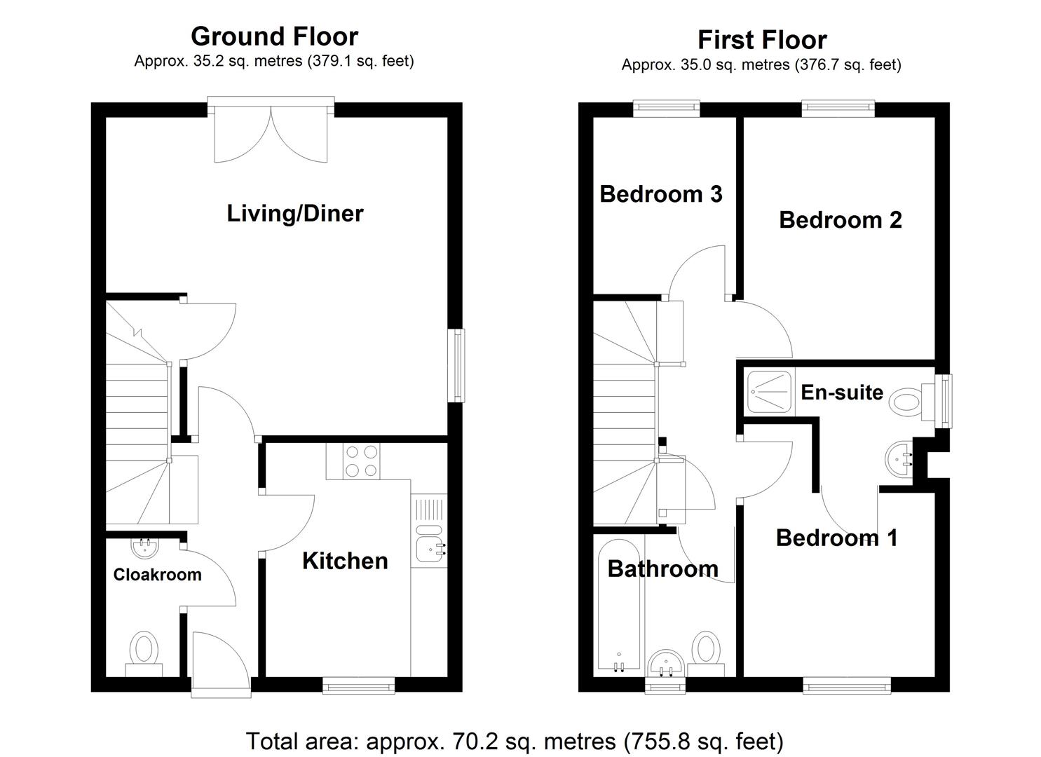 94, Stryd Bennett, Llanelli floorplan
