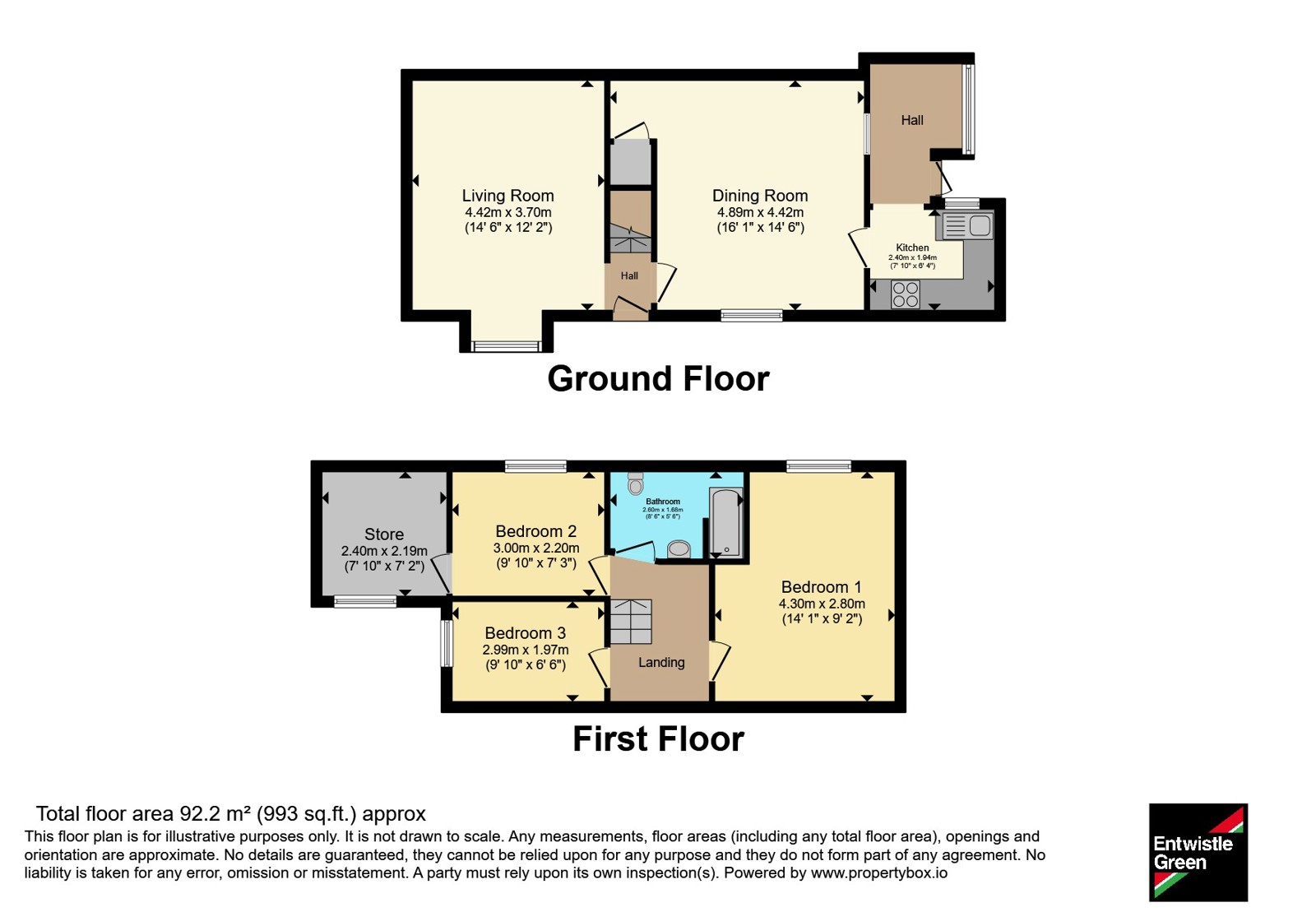 22A St Johns Road, Lancashire floorplan