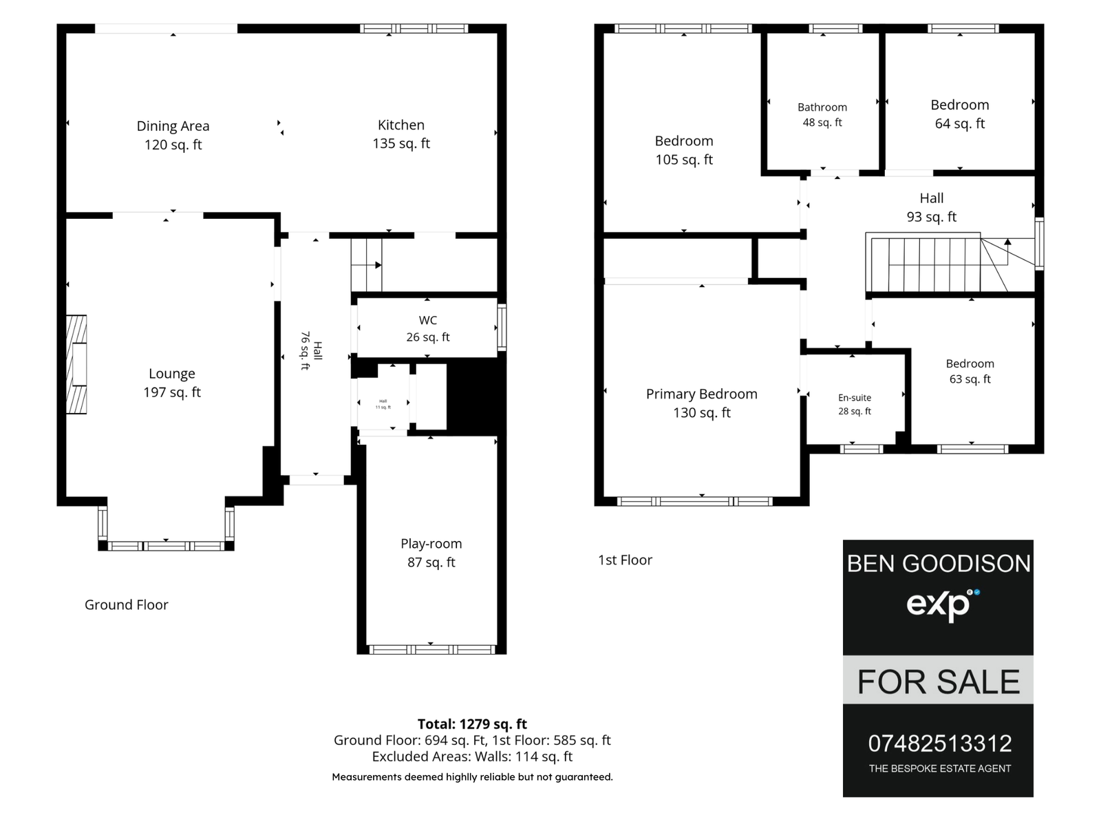 16, Cropredy Close, Bradford floorplan