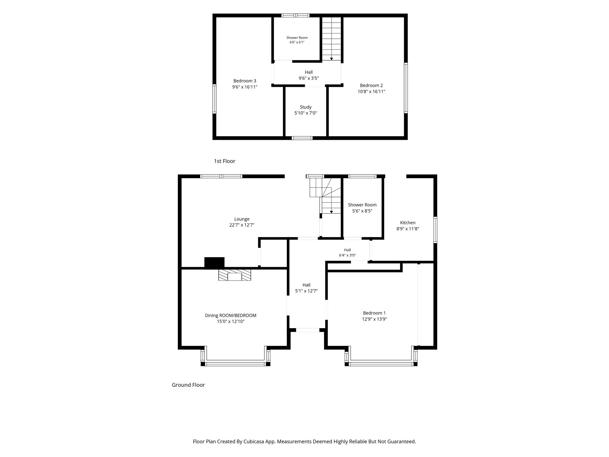 12, Belmont Road, Ayr, KA7 floorplan