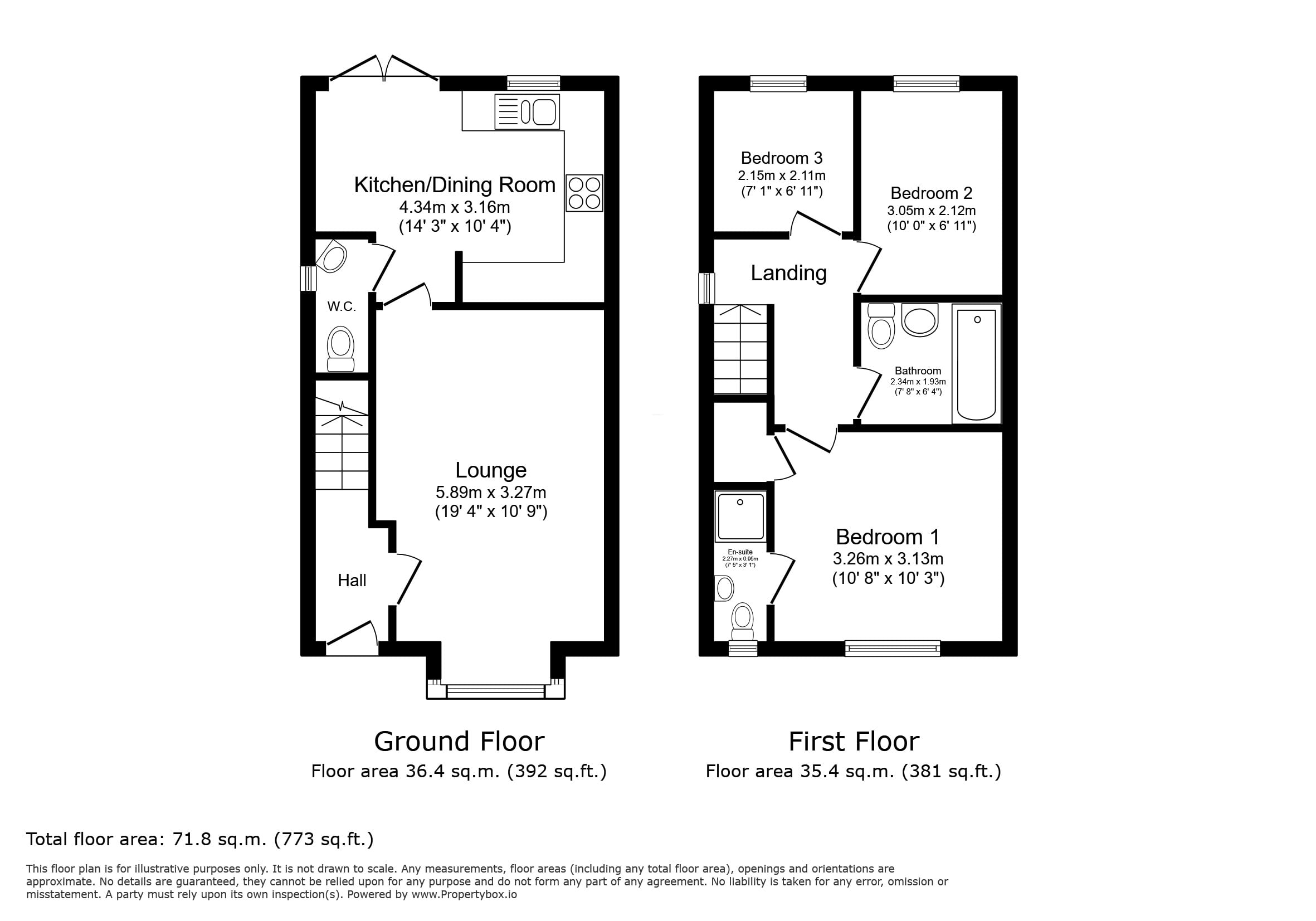 9 Langworthgate, Lincoln floorplan