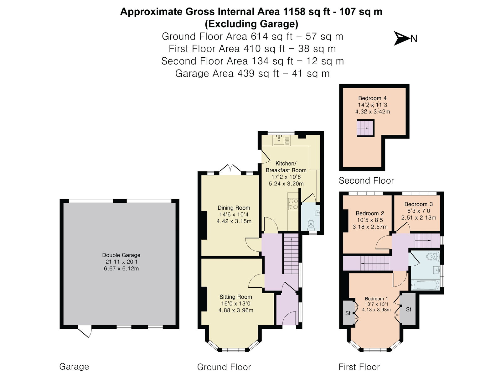Cray Avenue, Orpington floorplan