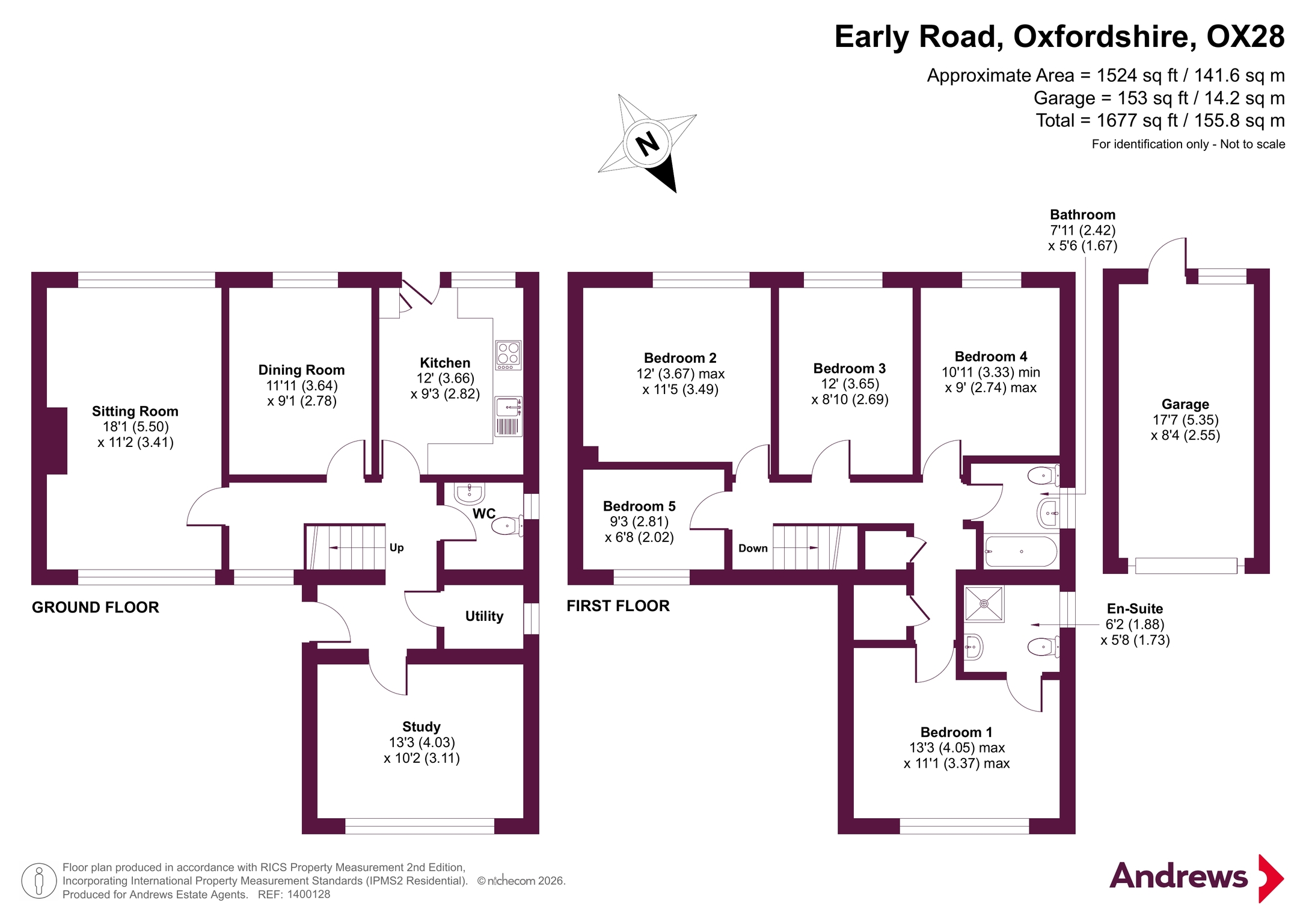 89, Early Road, Oxfordshire floorplan