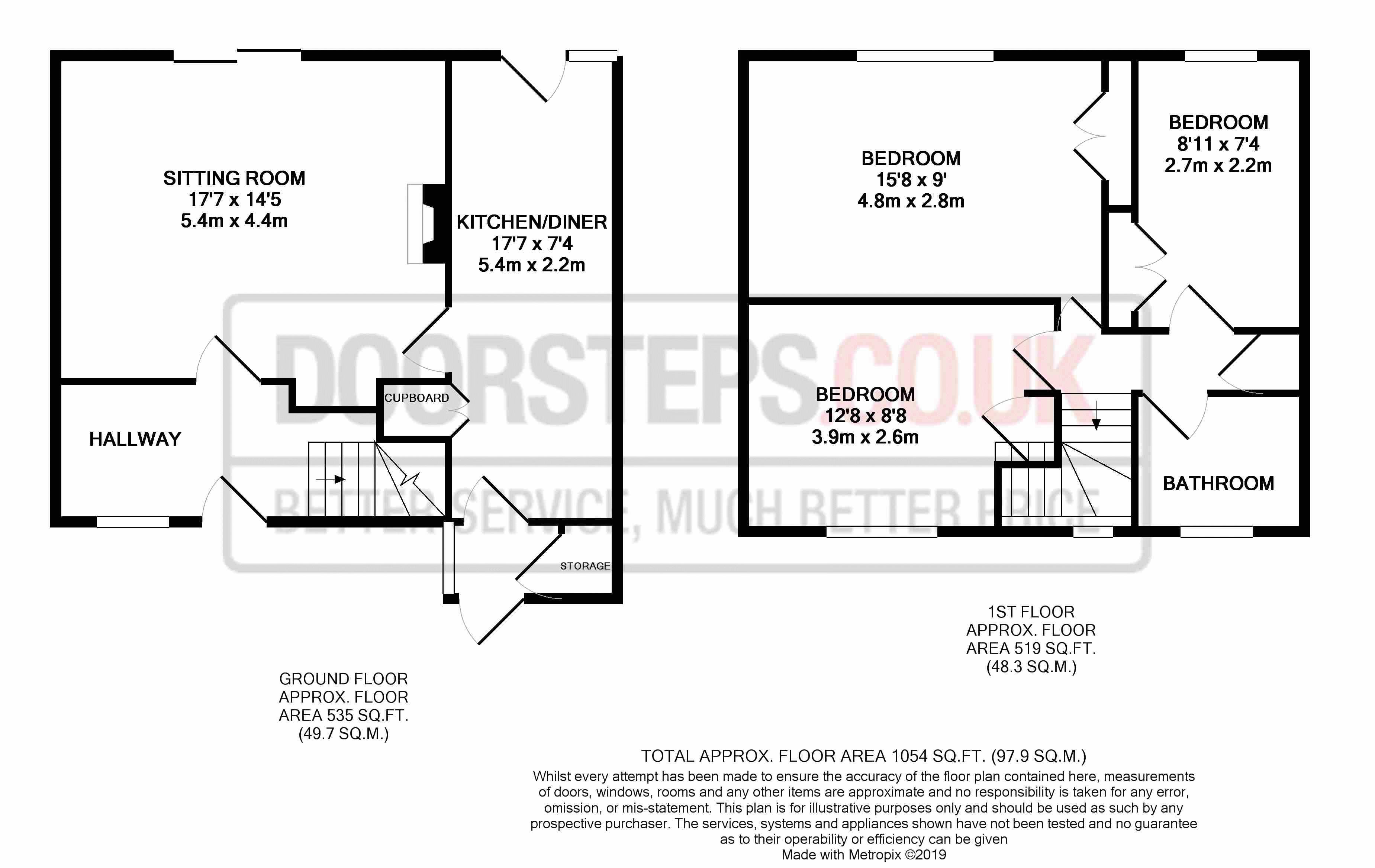 3 Bedrooms Terraced house for sale in Pinewood Way, North Colerne, Chippenham SN14