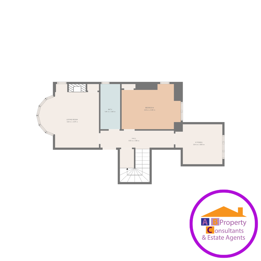16 Cemetery Road, Glasgow floorplan