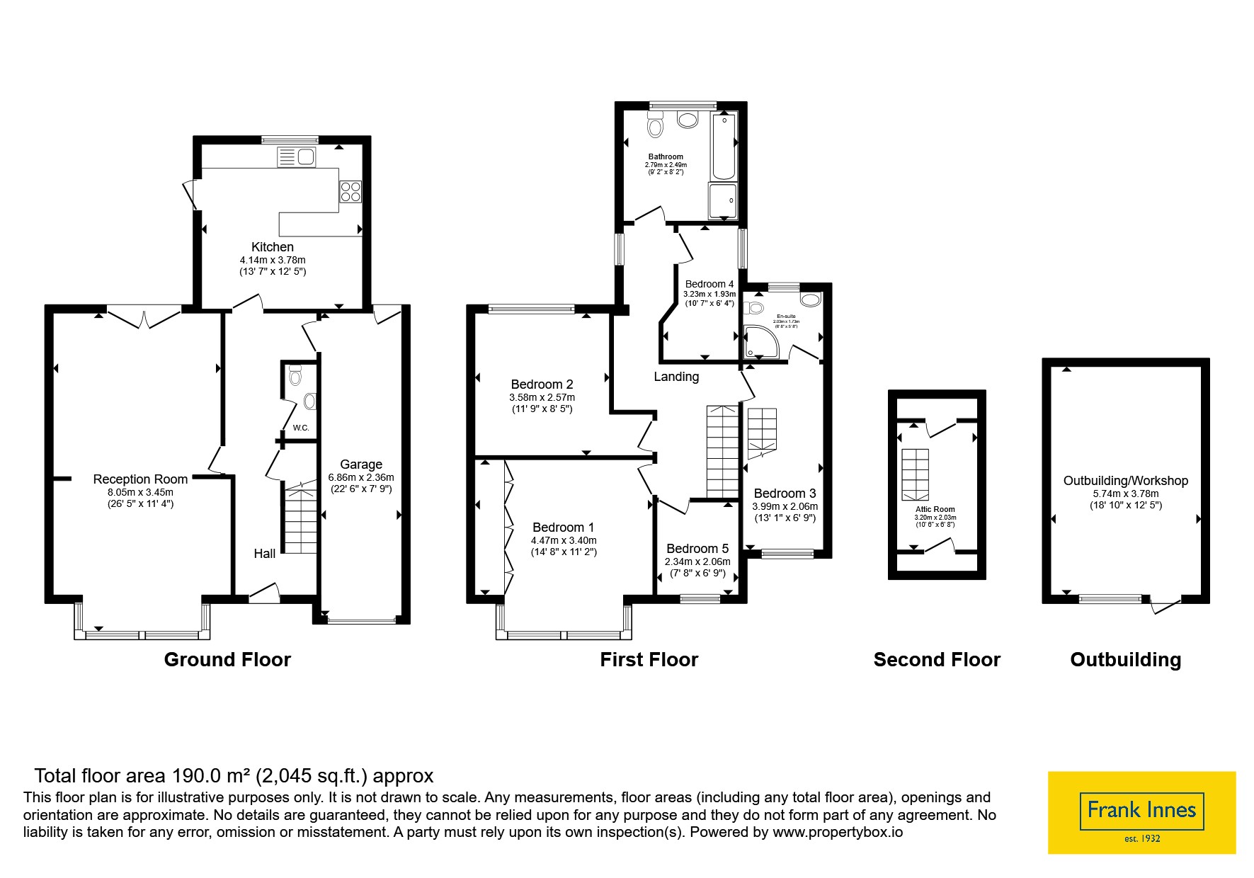173, Chellaston Road, Derbyshire floorplan