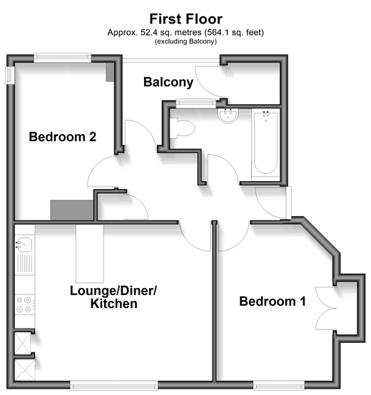 Pollard Close, Chigwell floorplan