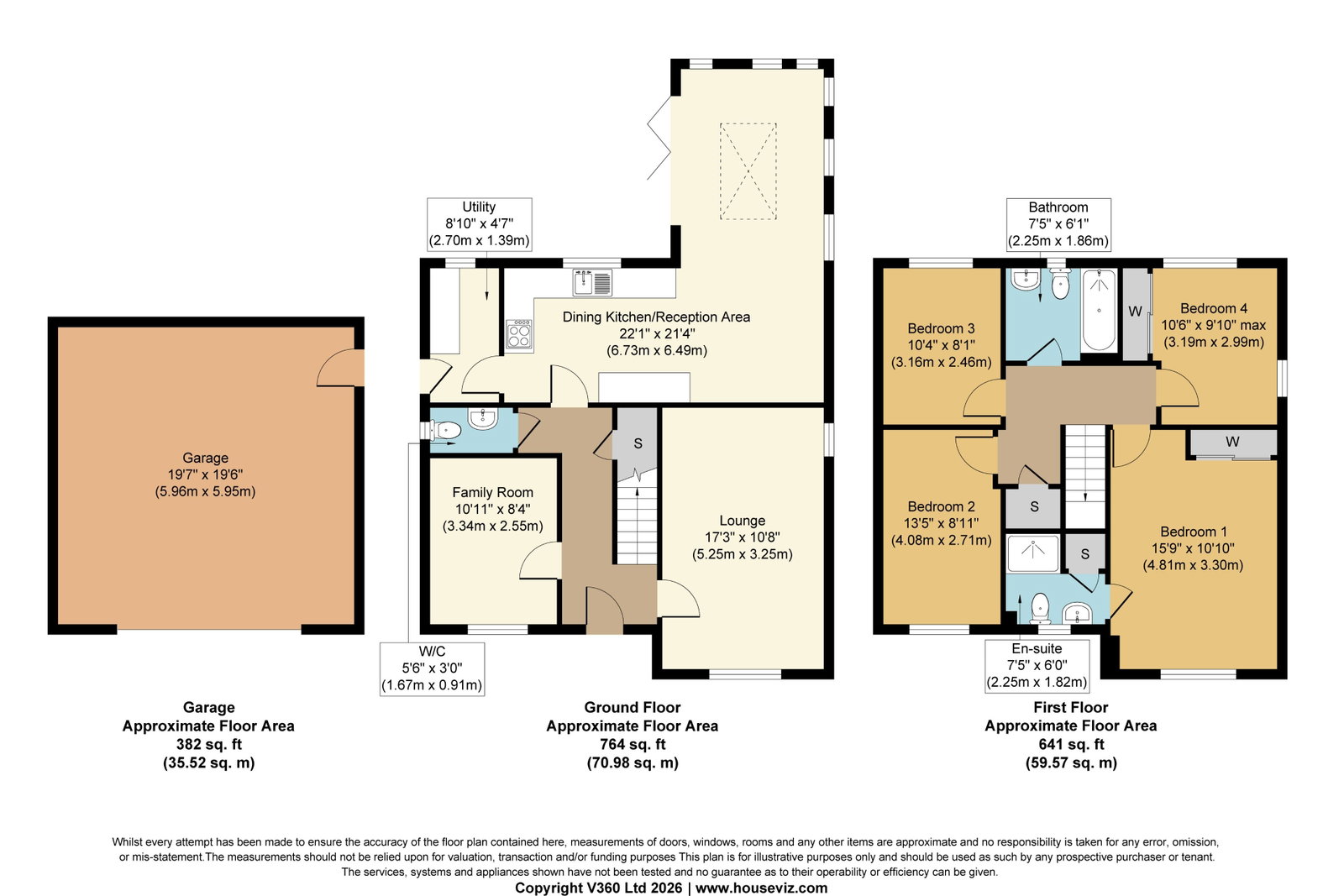 3, Cherry Drive, Pontefract floorplan