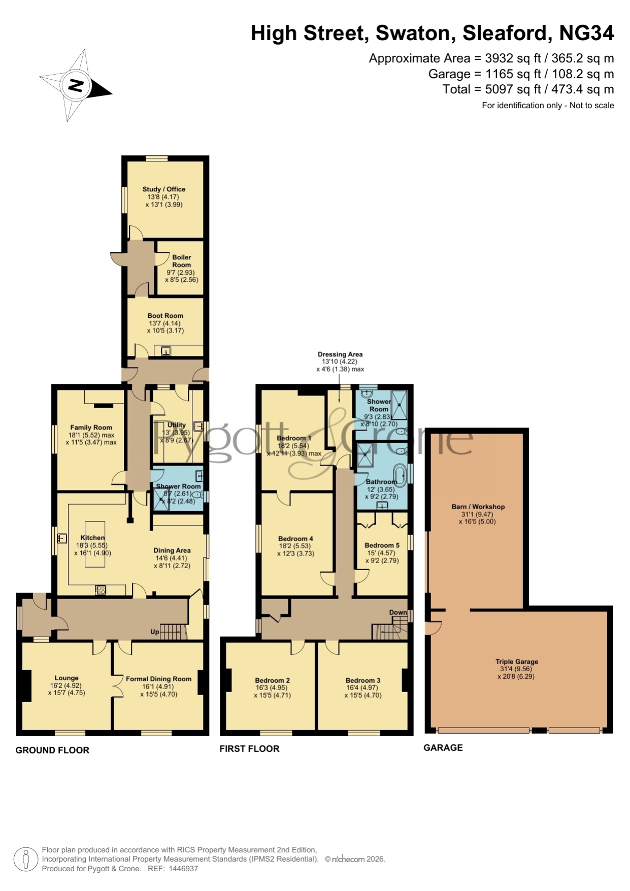 North End Farmhouse, High Street, Sleaford floorplan