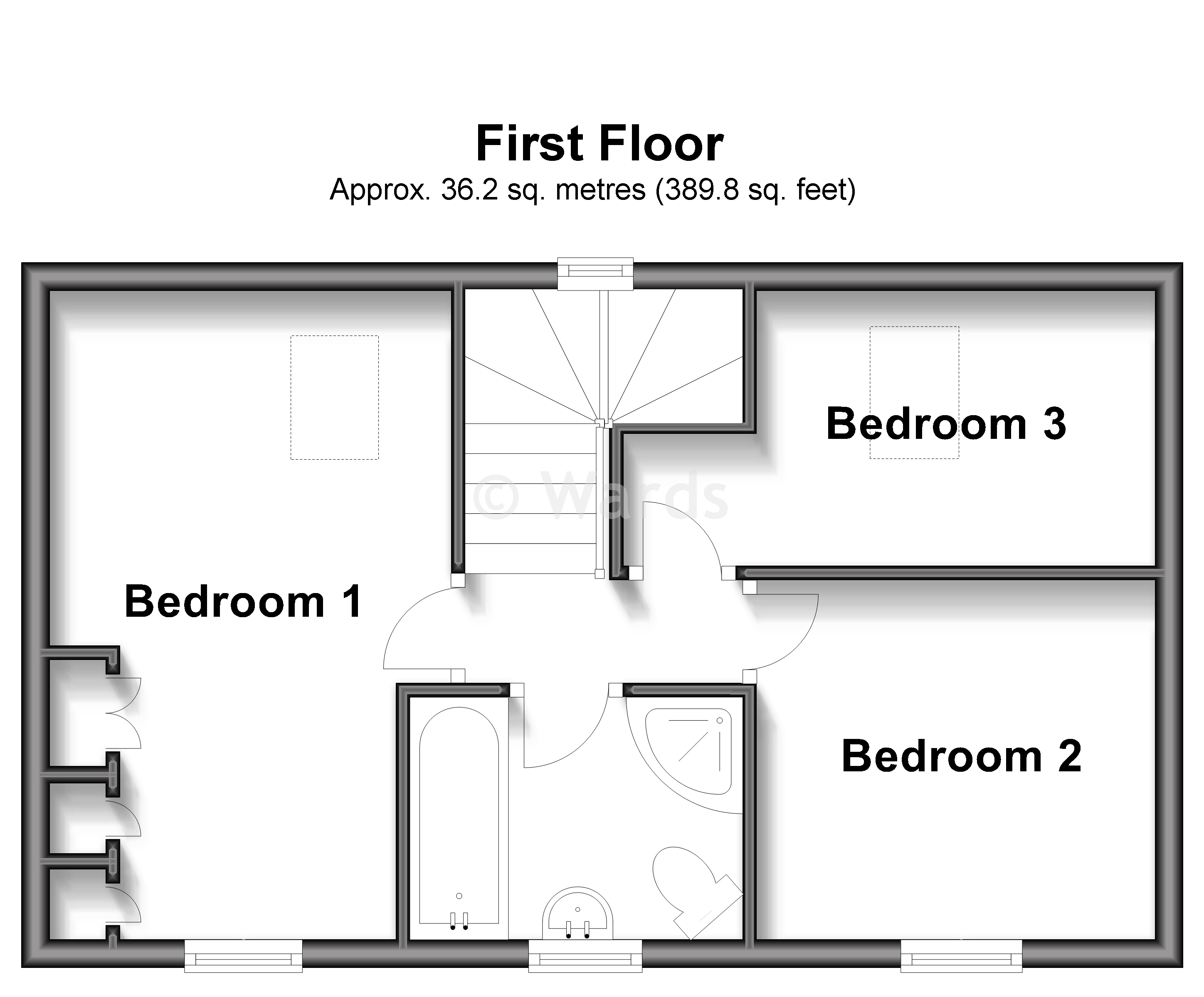 Station Cottages, Station Drive, Deal floorplan