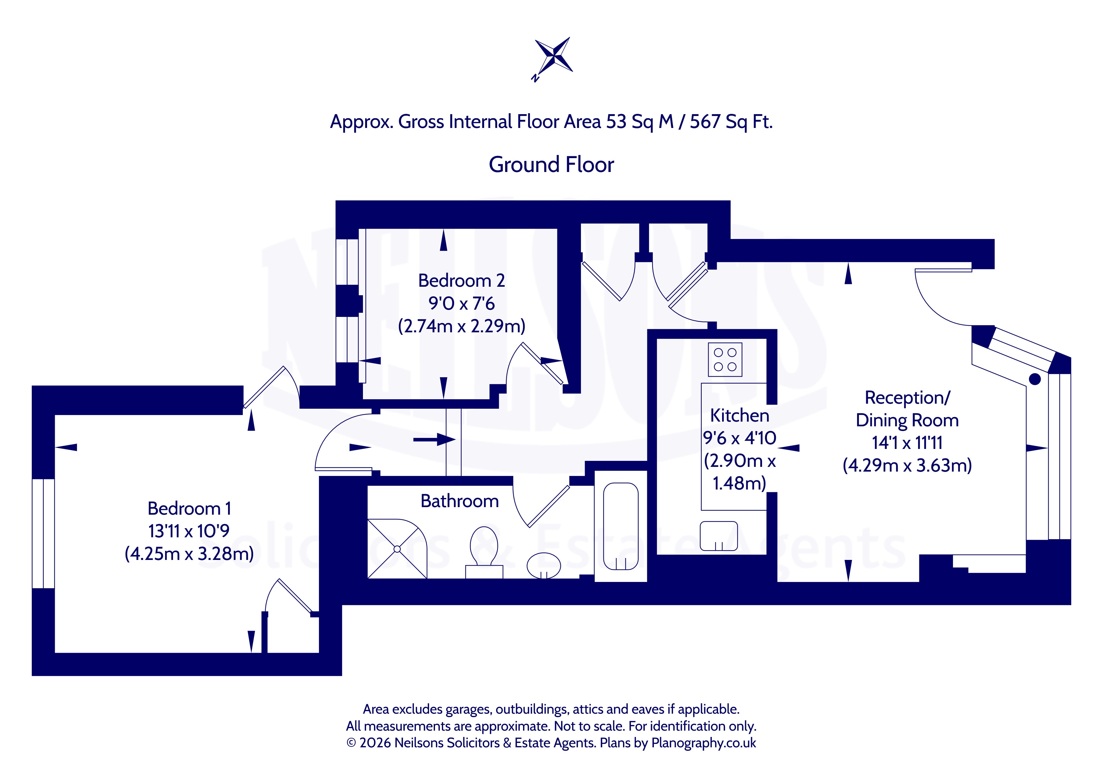 21, Parkgrove Street, Edinburgh floorplan