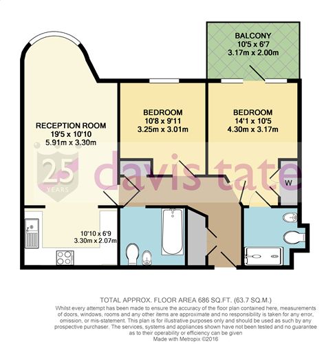 2 Bedrooms Flat to rent in Quakers Court, Abingdon-On-Thames OX14