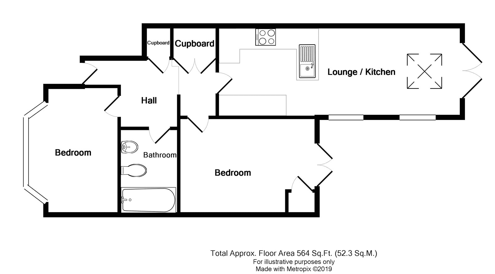 2 Bedrooms Flat for sale in Quarrington Road, Horfield, Bristol BS7