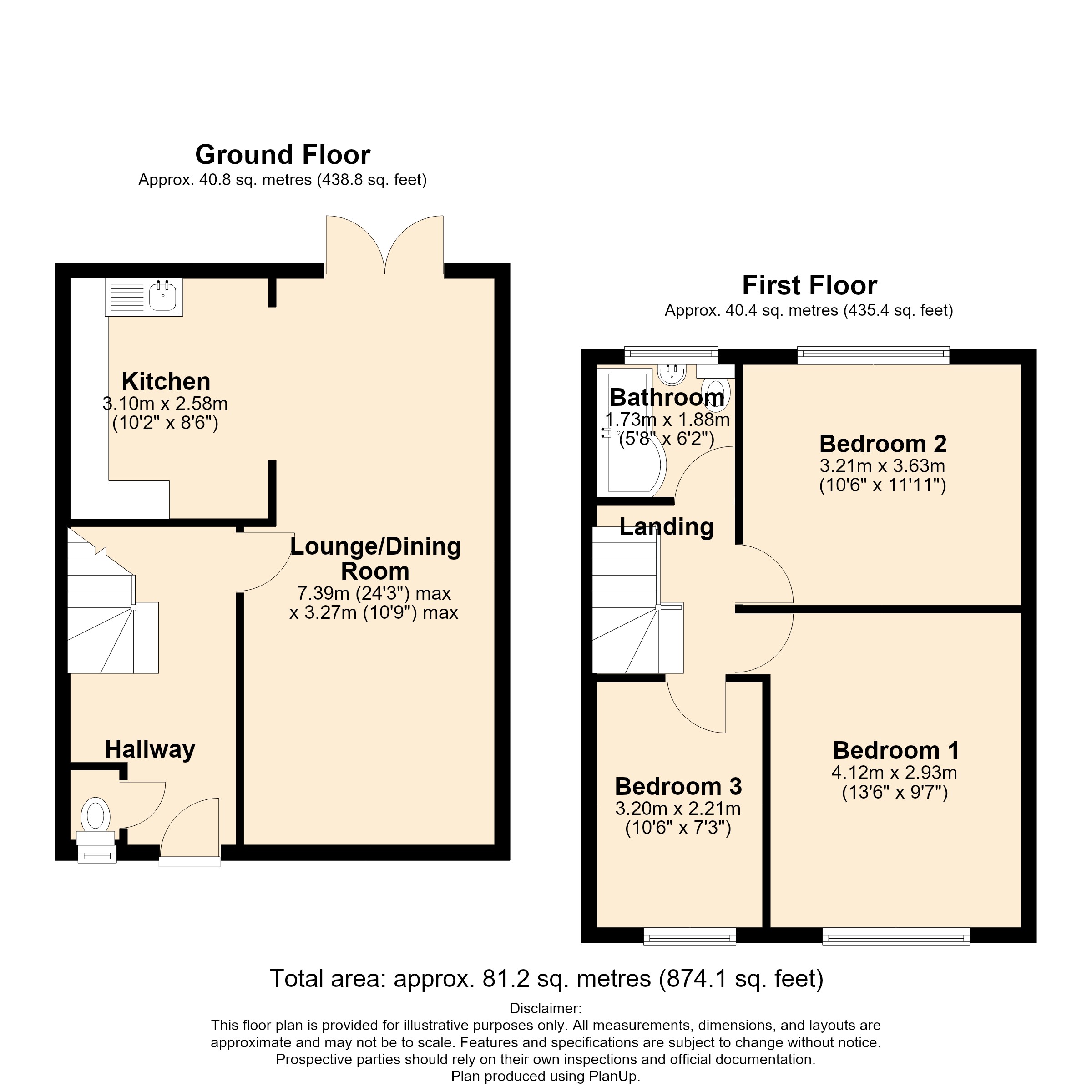 14, Bede Road, Warwickshire floorplan