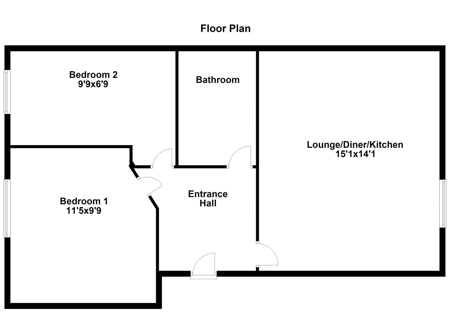Flat 15, Victoria Court, Victoria Road, Stanford-Le-Hope floorplan