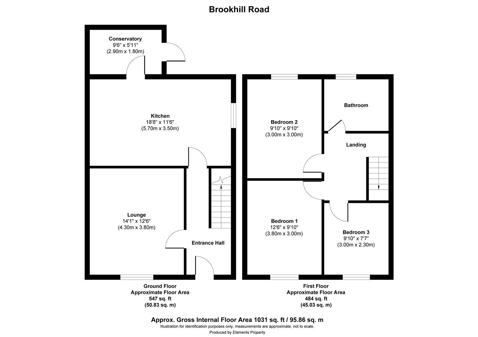 26, Brookhill Road, Barnsley floorplan