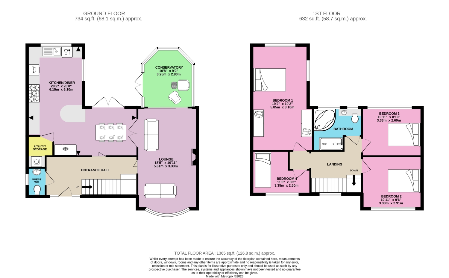 2, The Grove Blythe Bridge, Stoke-on-Trent floorplan